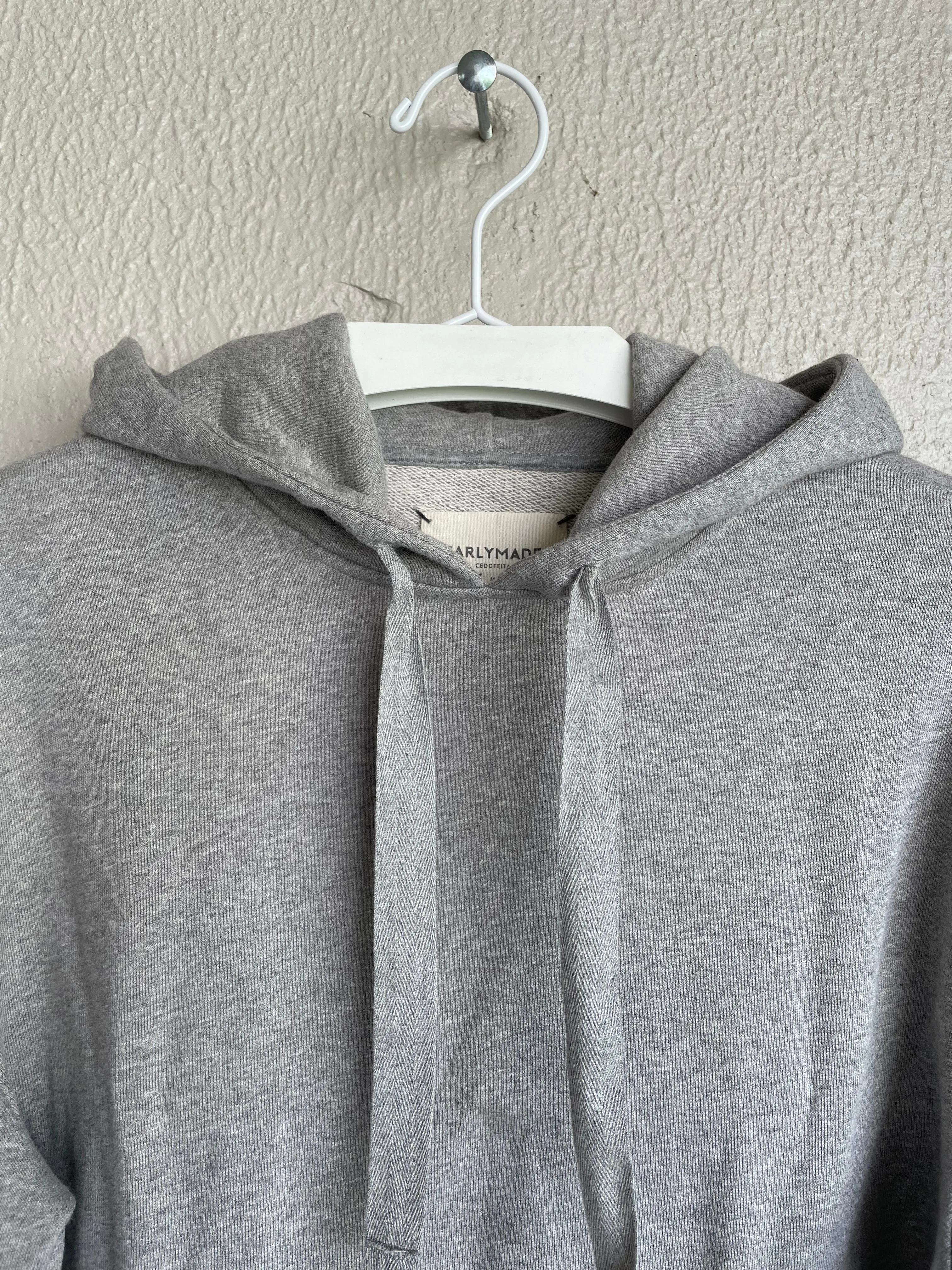 Early High-Stitch Logo Hoodie - Grey