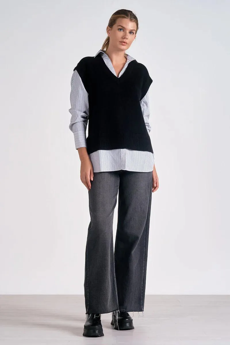 Elan Sweater Vest/Shirt