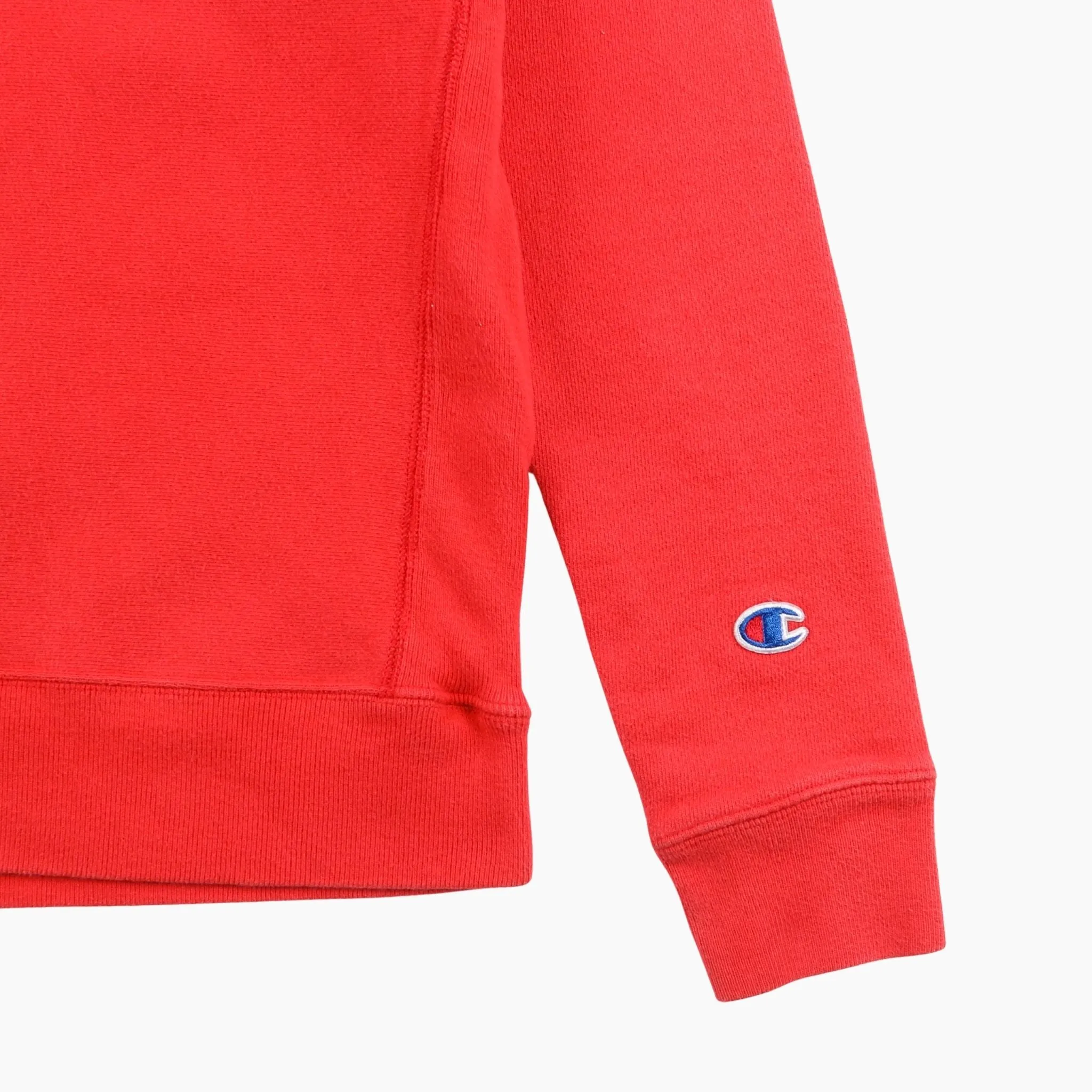 Embroidered Sweatshirt - Red