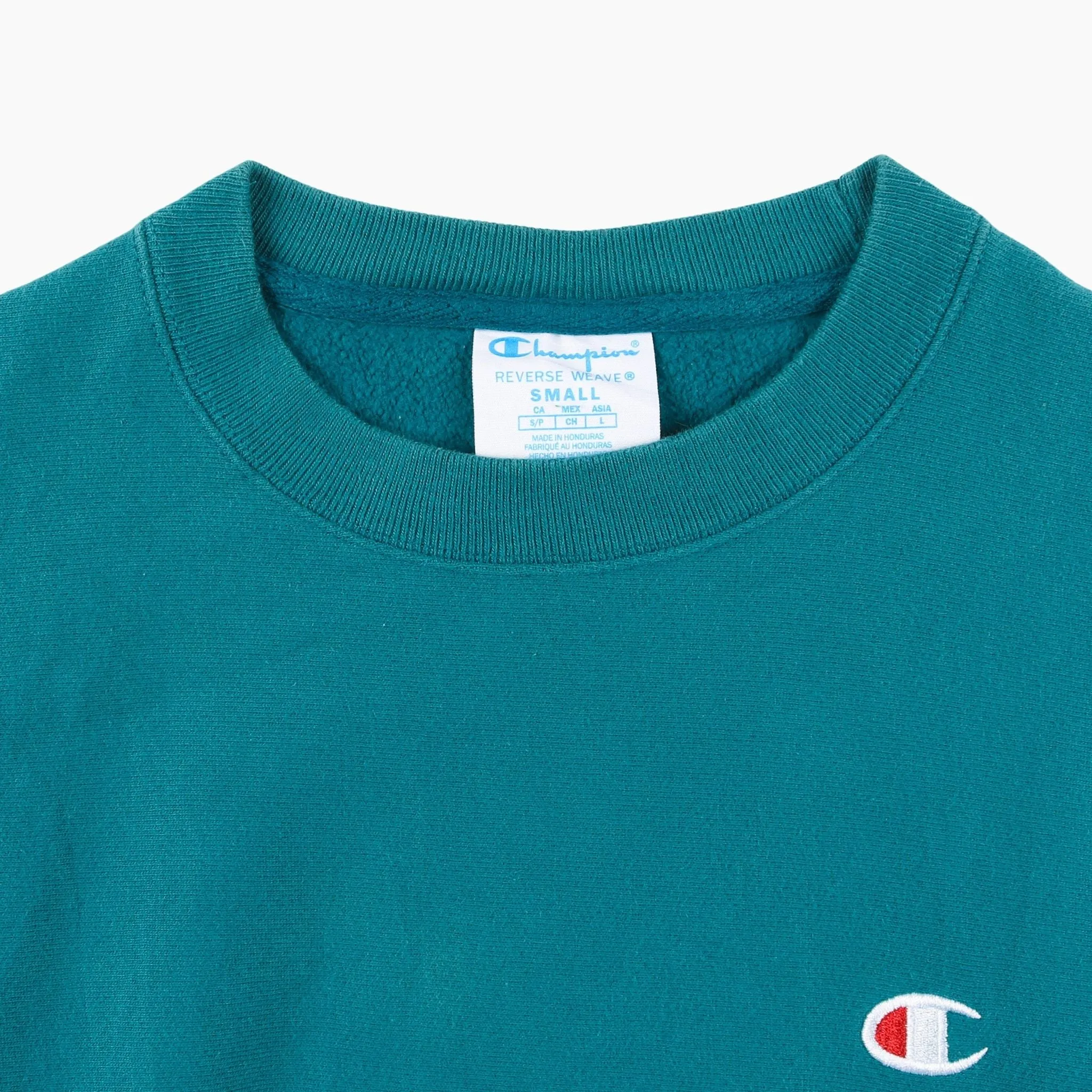 Embroidered Sweatshirt -Teal