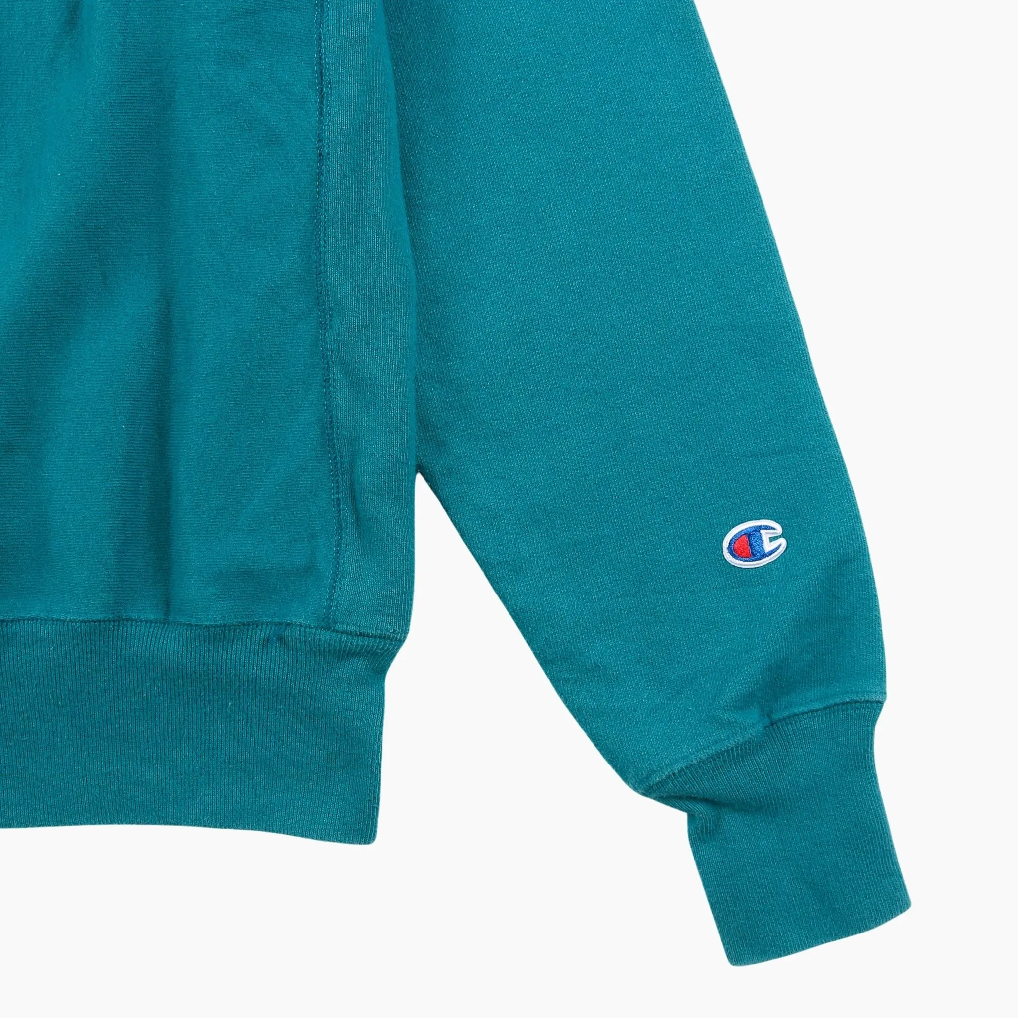 Embroidered Sweatshirt -Teal