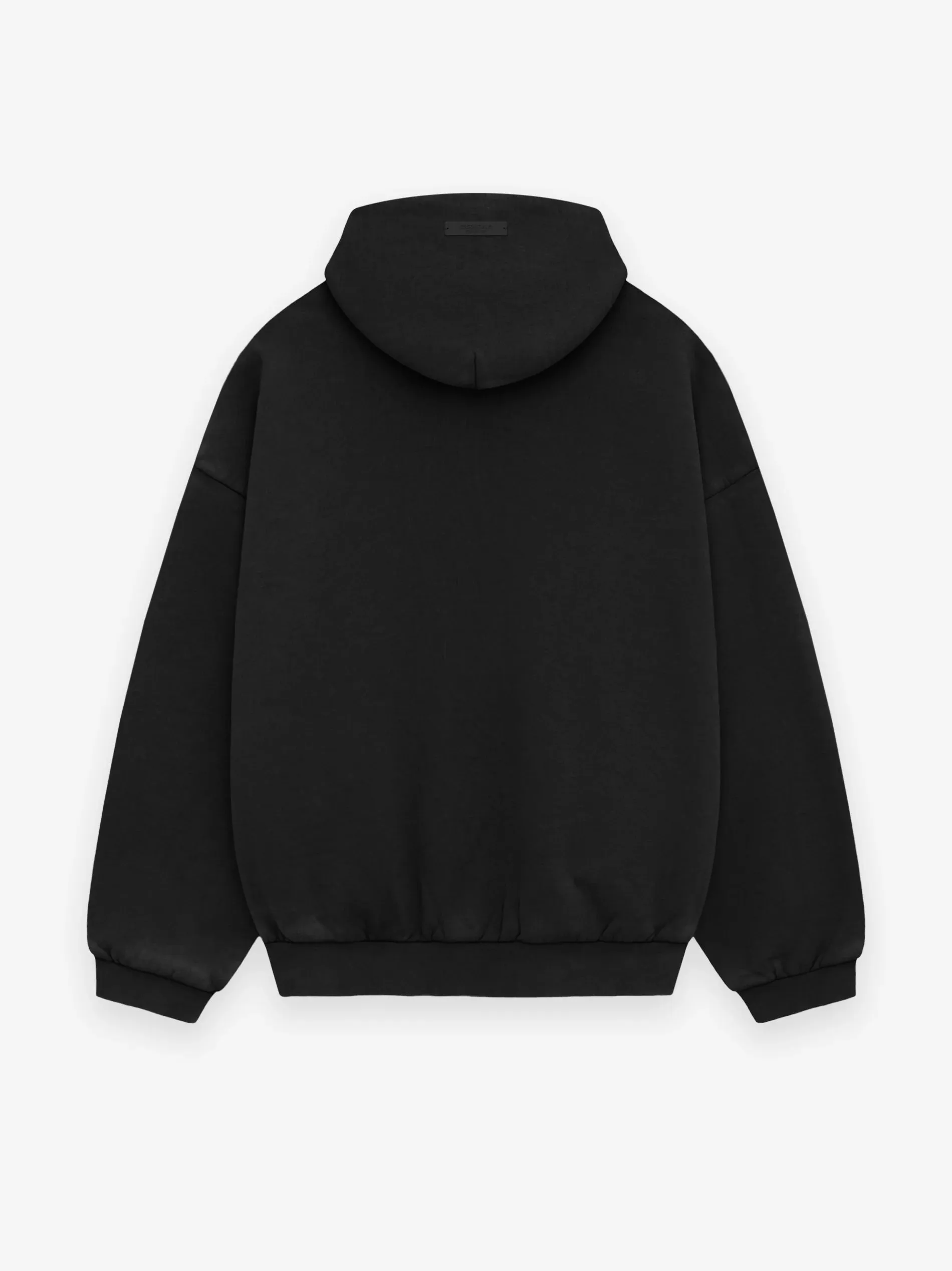 ESSENTIALS - Heavy Fleece Hoodie Black