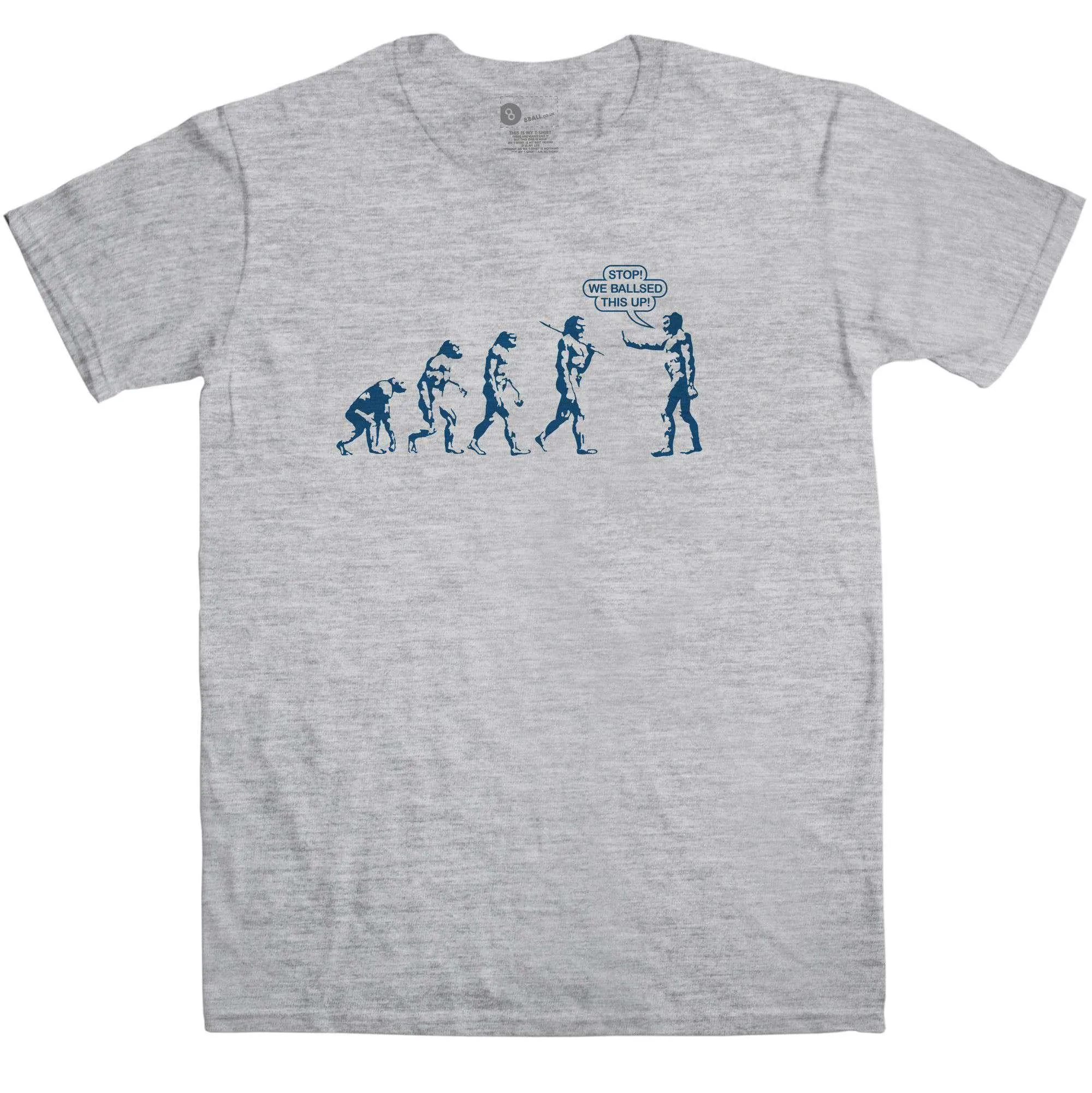 Evolution We Ballsed Up T-Shirt