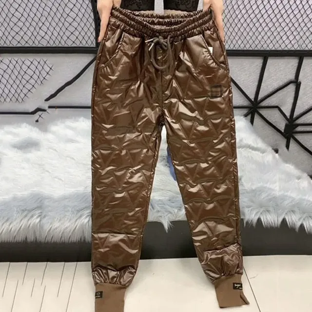 FashionSierra - New High Waist Thick Casual Feet Harem Pants