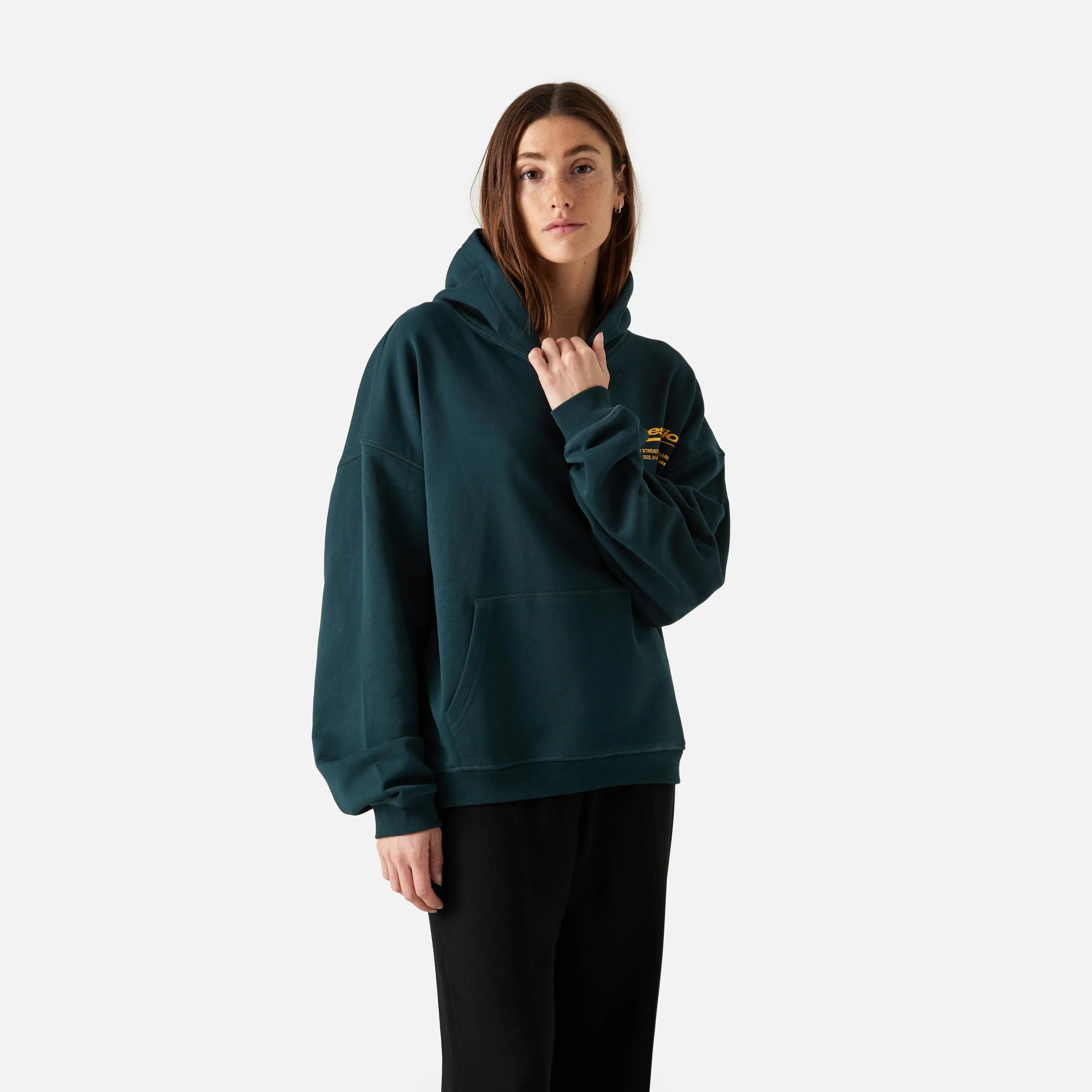 Fate Petrol Oversized Hoodie