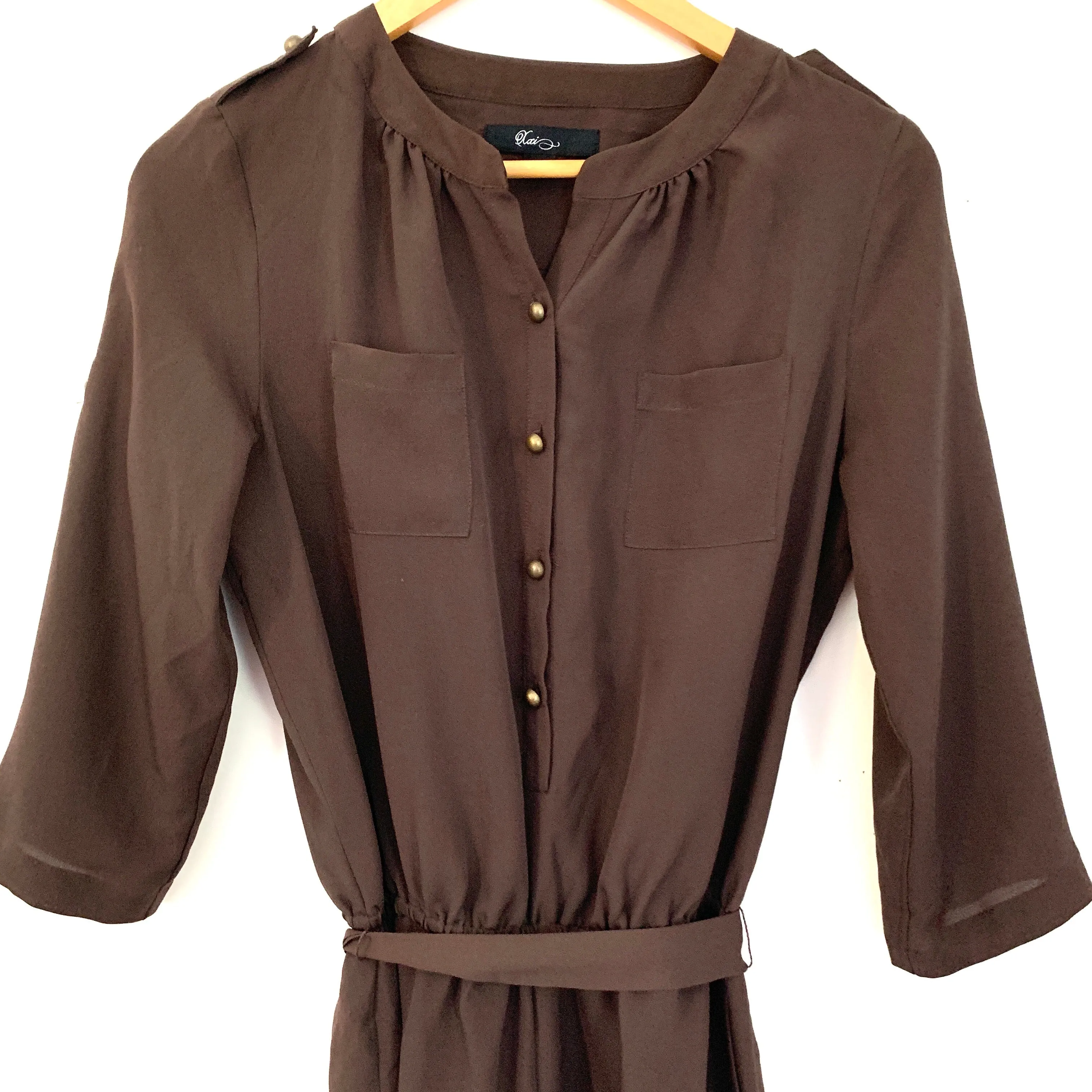 Forever21 Brown Romper- Size S