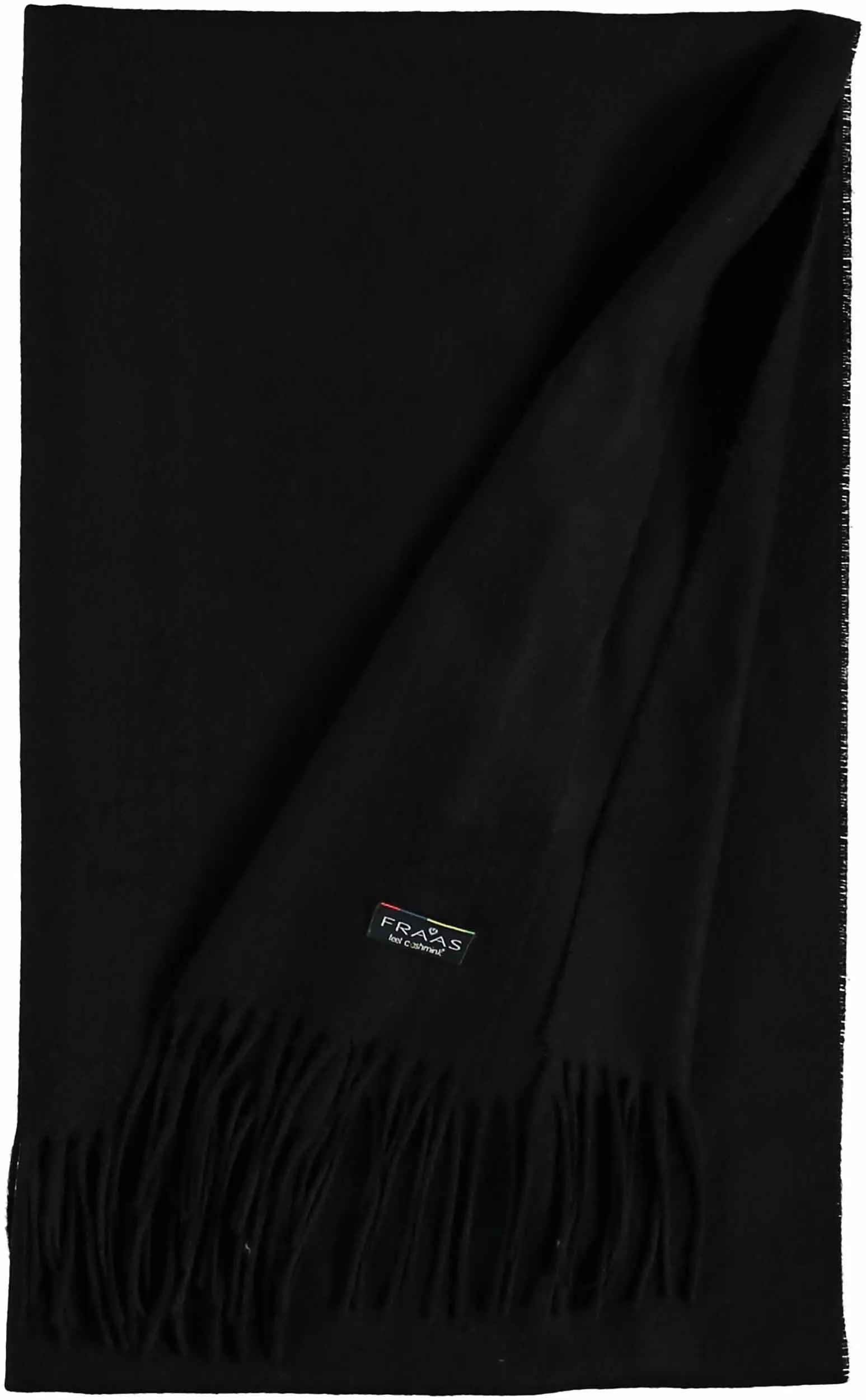 Fraas 625029 990 Black Plain Cashmink Wrap