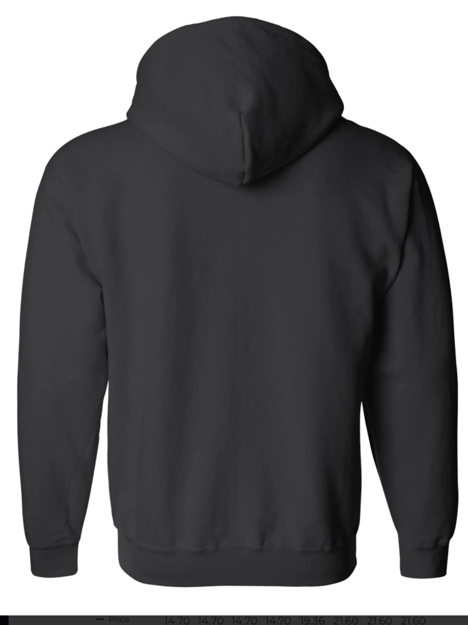 Gildan - Heavy Blend™ Full-Zip Hooded Sweatshirt  - Black