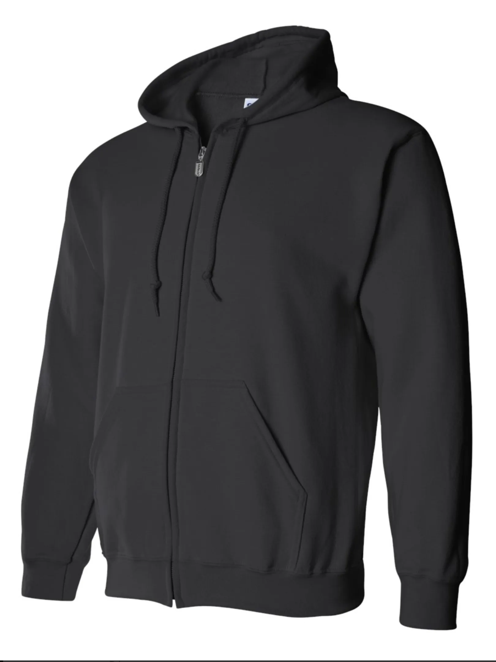 Gildan - Heavy Blend™ Full-Zip Hooded Sweatshirt  - Black