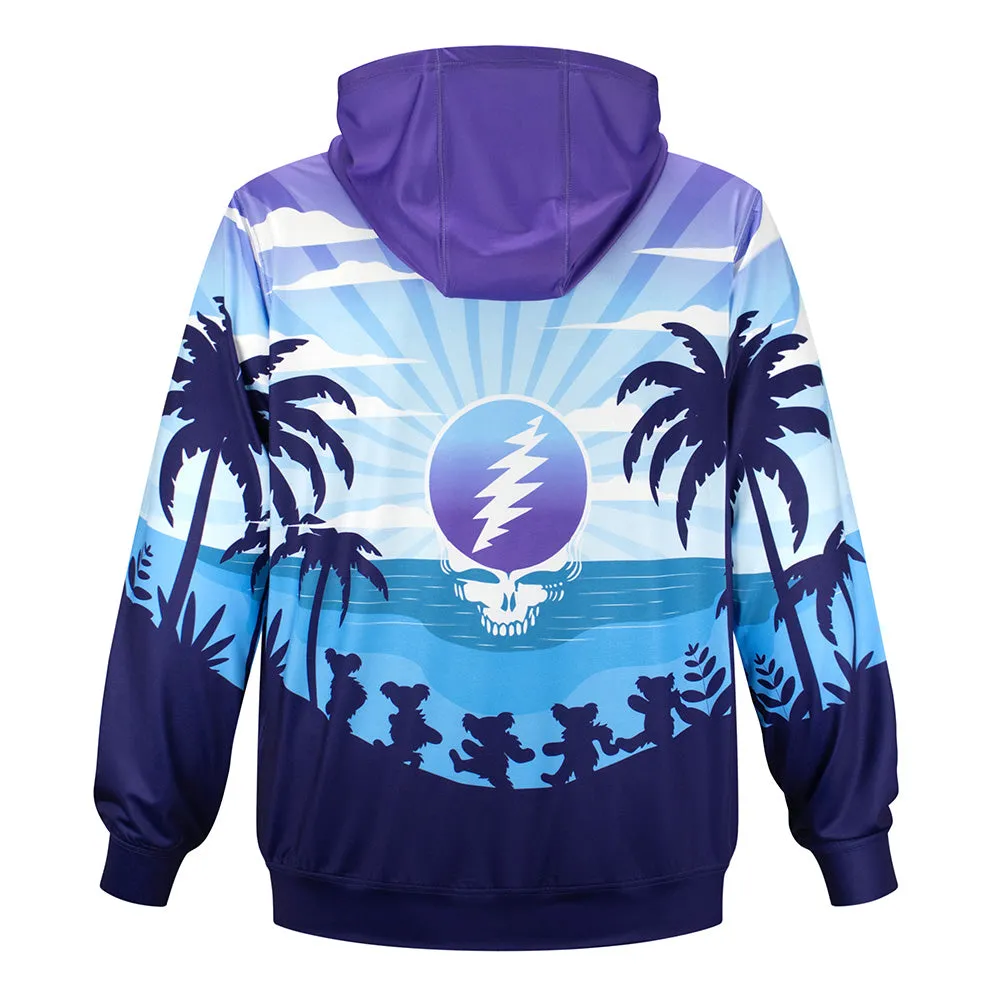 Grateful Dead | UPF 50 Hoodie | Purple Haze