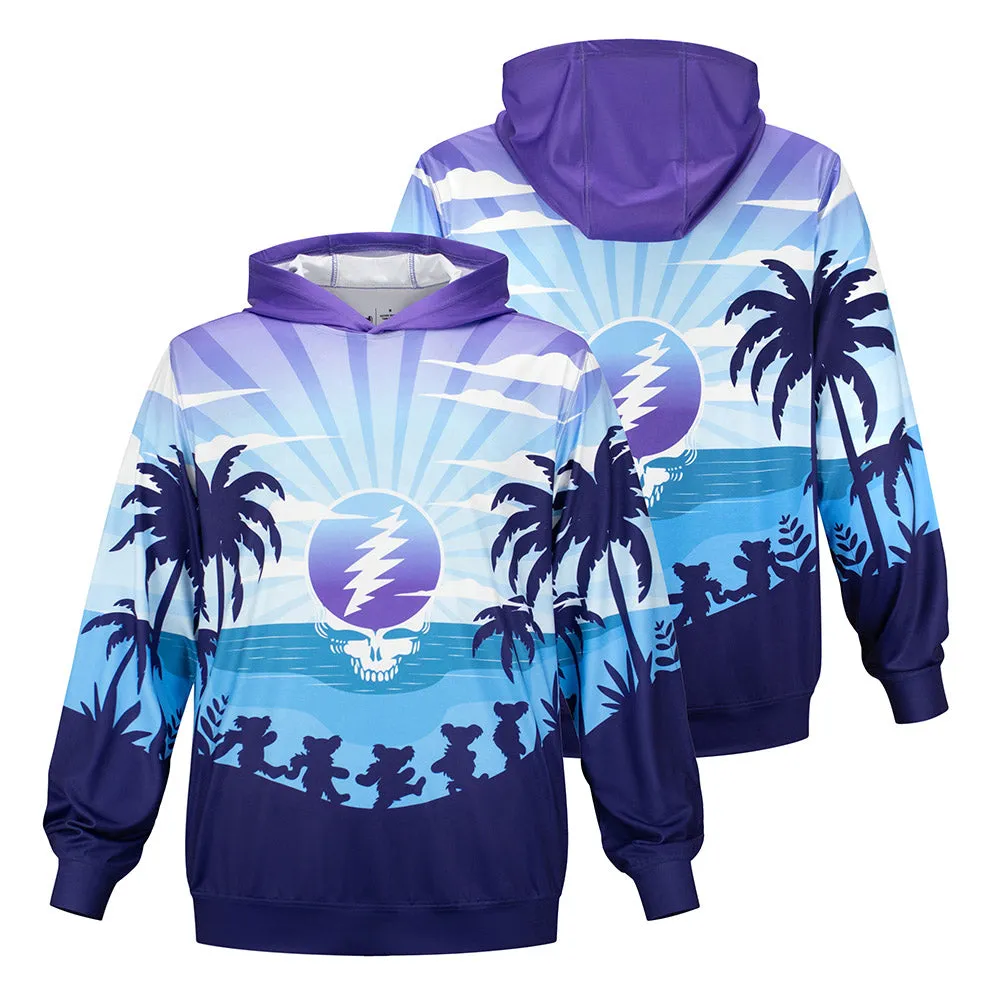 Grateful Dead | UPF 50 Hoodie | Purple Haze