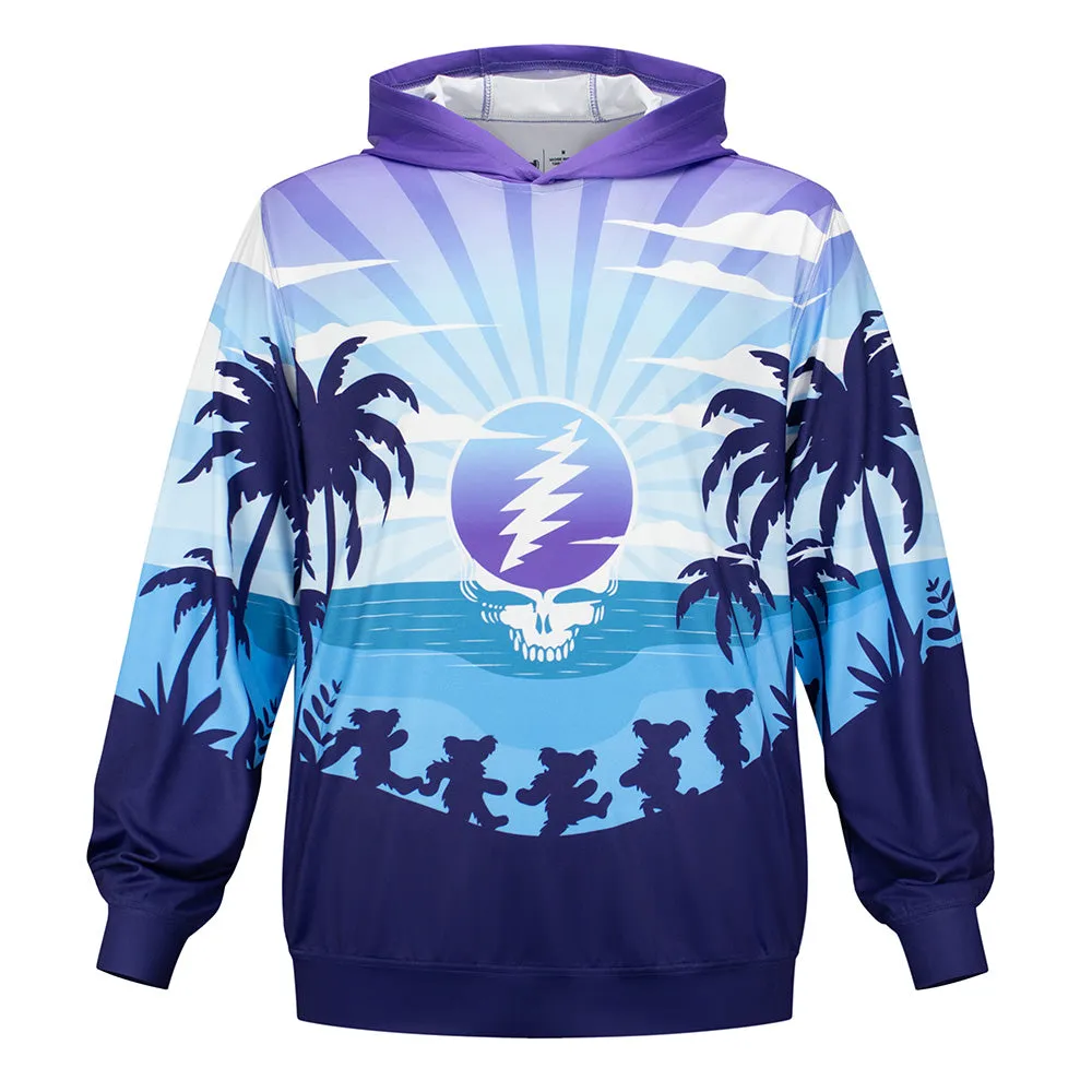 Grateful Dead | UPF 50 Hoodie | Purple Haze