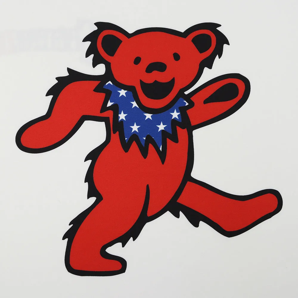 Grateful Dead | UPF 50 Hoodie | Sun and Swim Patriotic Bear Hoodie