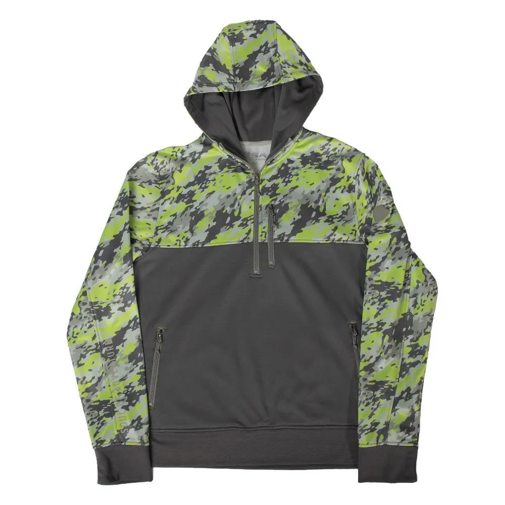 Half Zip Performance Hoodie | Geo Camo-Surge PreOrder