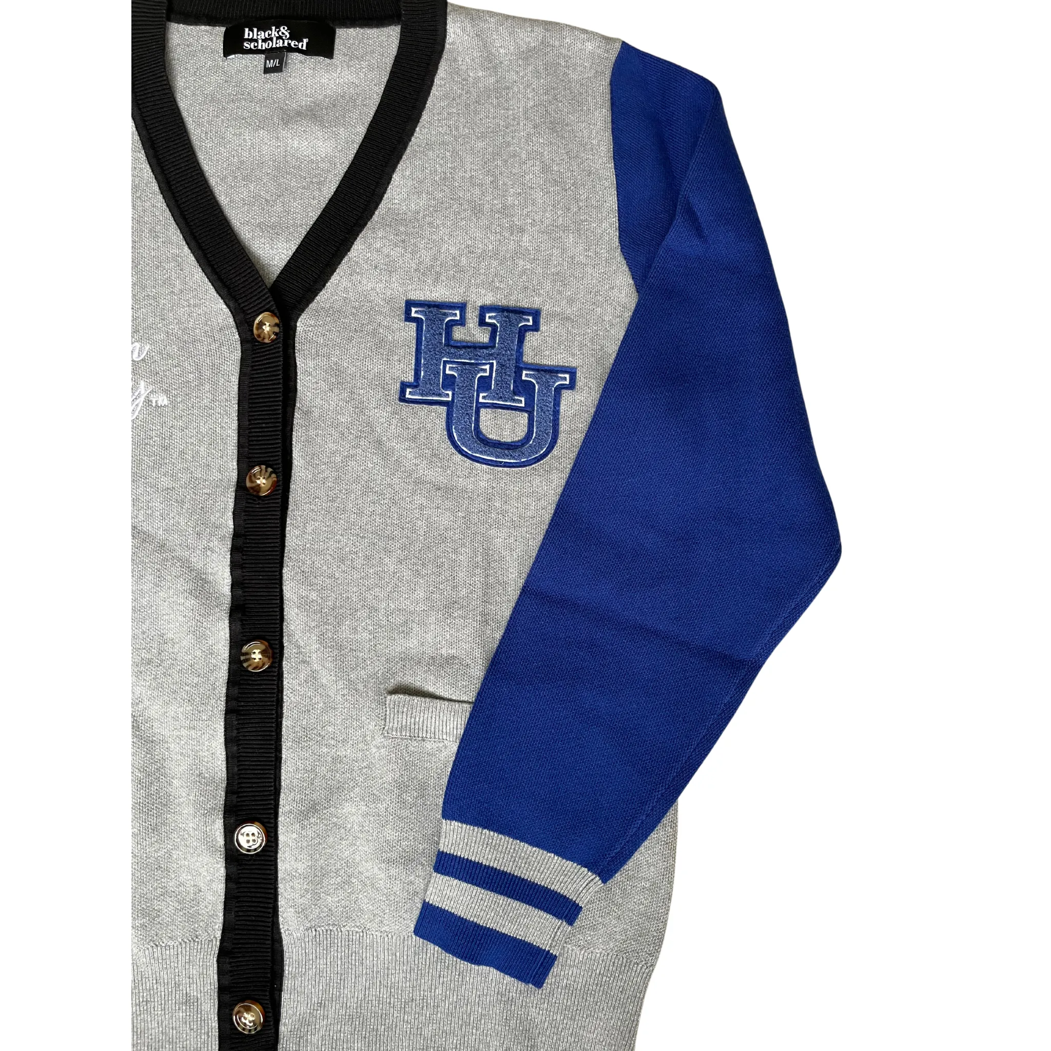 Hampton University™ Varsity Cardigan Sweater