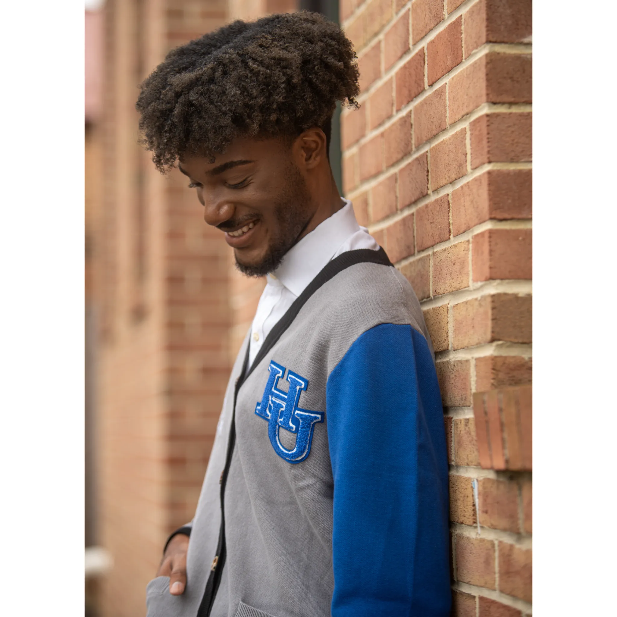 Hampton University™ Varsity Cardigan Sweater