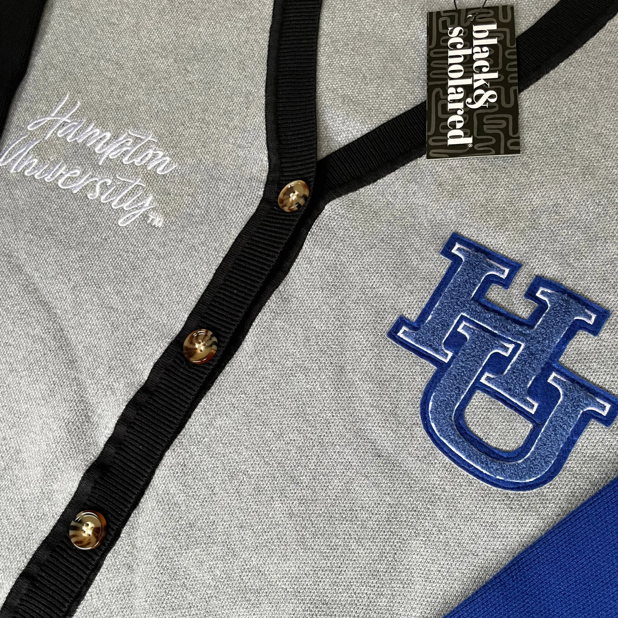 Hampton University™ Varsity Cardigan Sweater