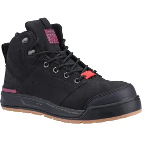 Hard Yakka 3056 PR Side Zip Safety Boot S1 Black