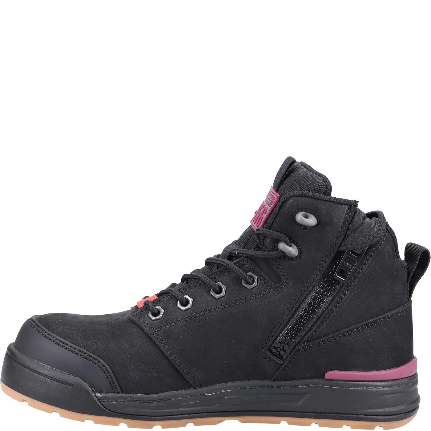 Hard Yakka 3056 PR Side Zip Safety Boot S1 Black