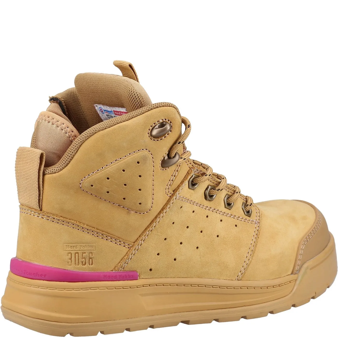 Hard Yakka 3056 PR Side Zip Safety Boot S1 Wheat