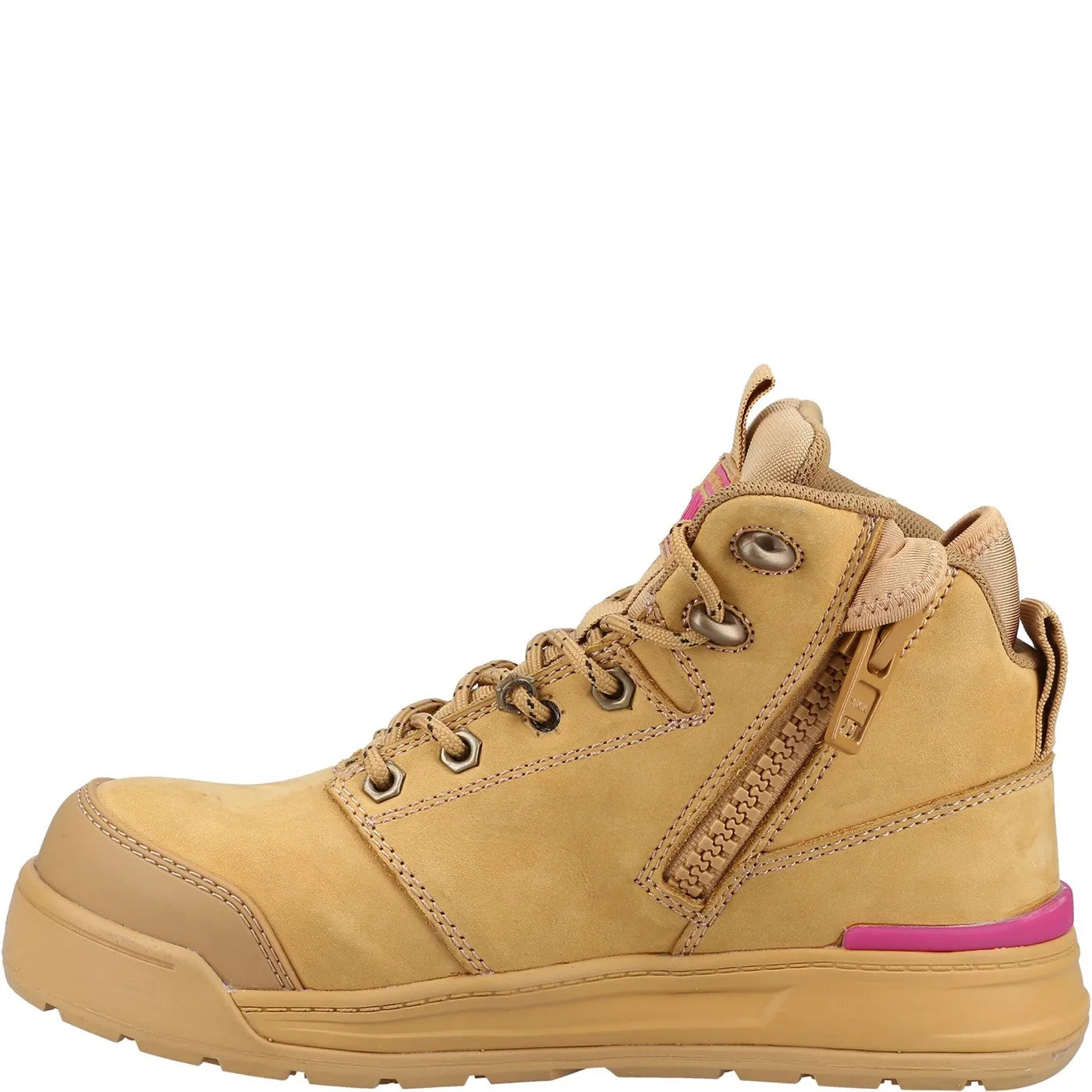 Hard Yakka 3056 PR Side Zip Safety Boot S1 Wheat