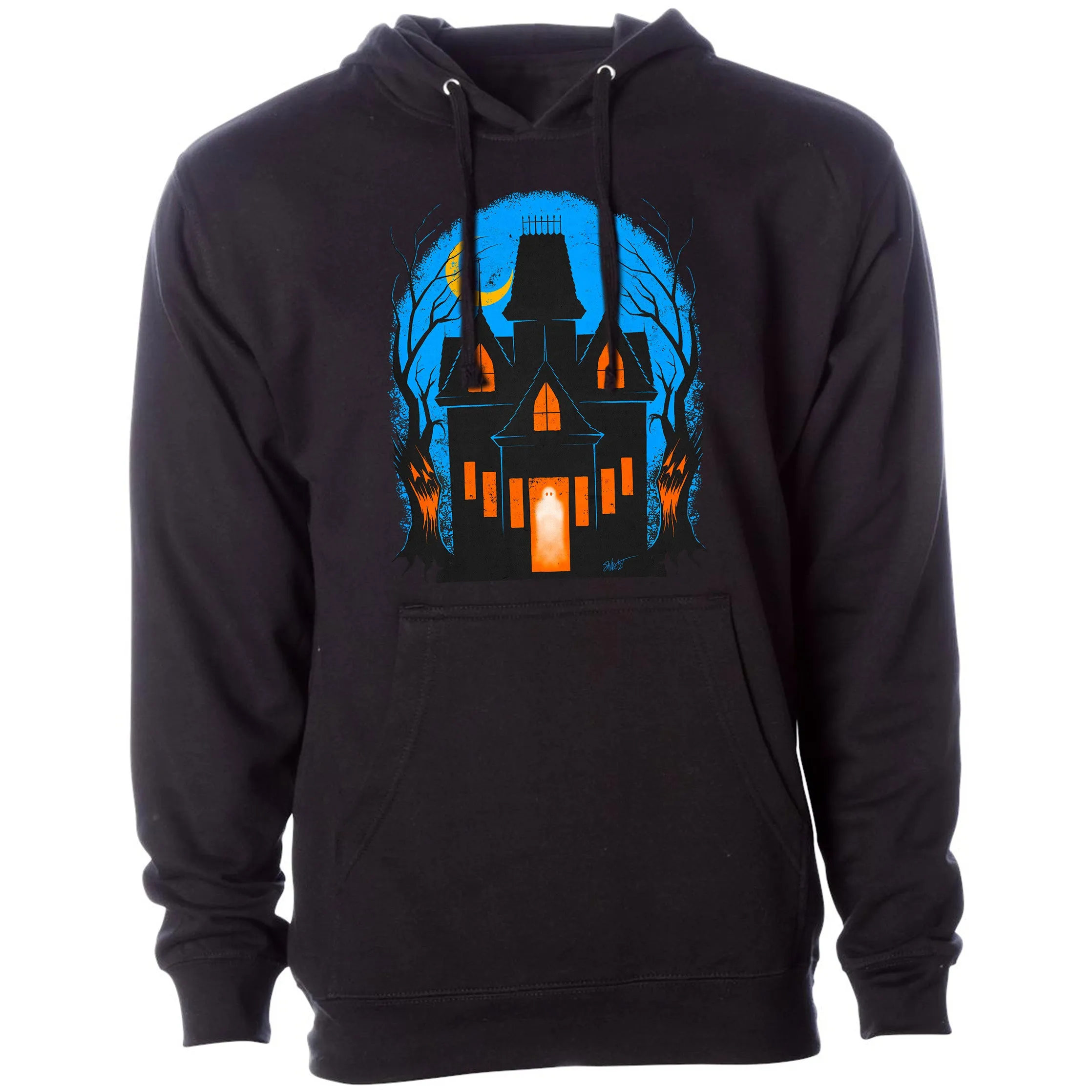 Haunted House Unisex Hoodie