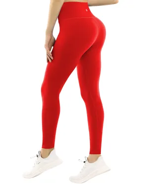 High Waist Gym Pants scarlet_Gym