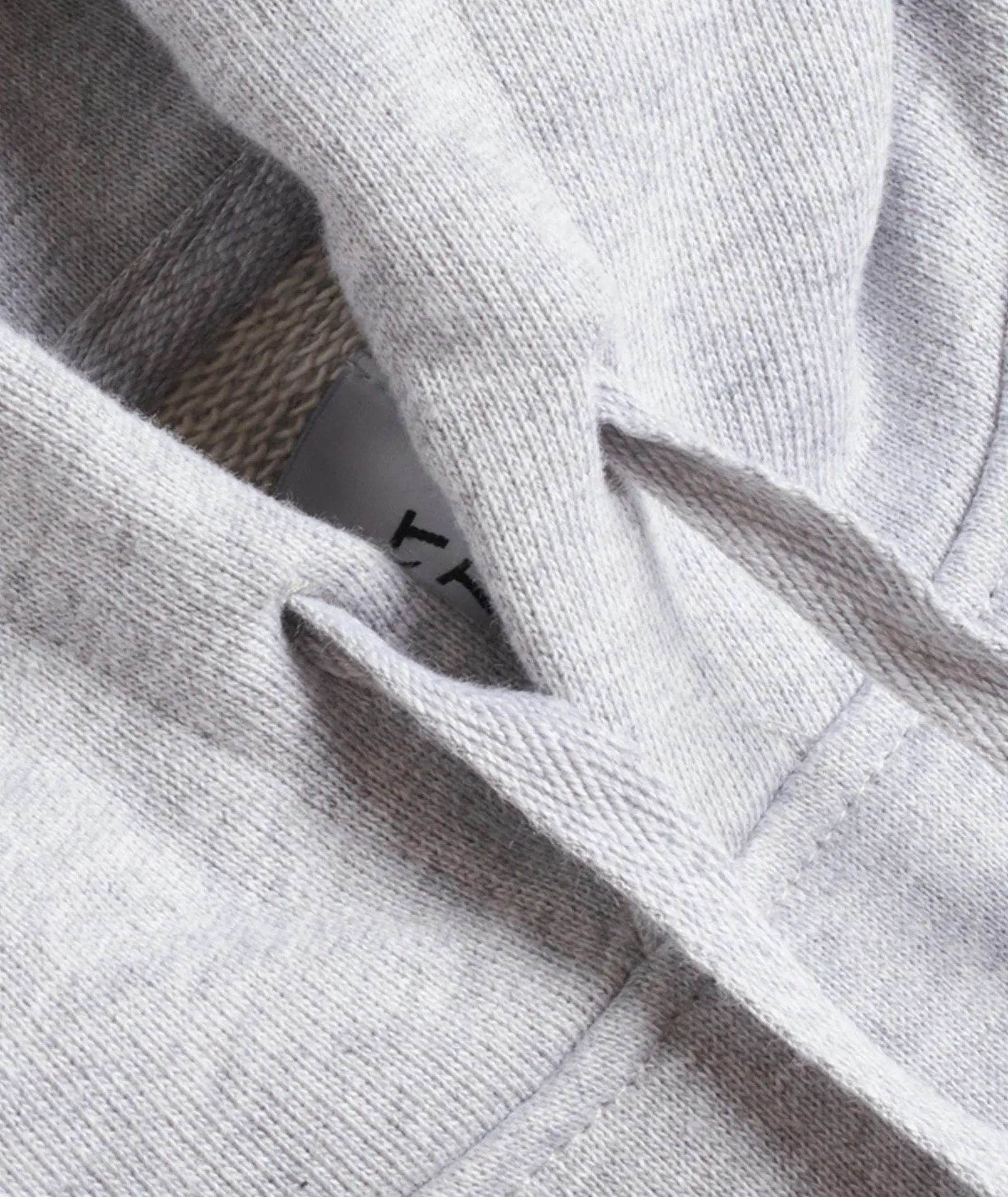 Hooded Sweat - Grey Melange