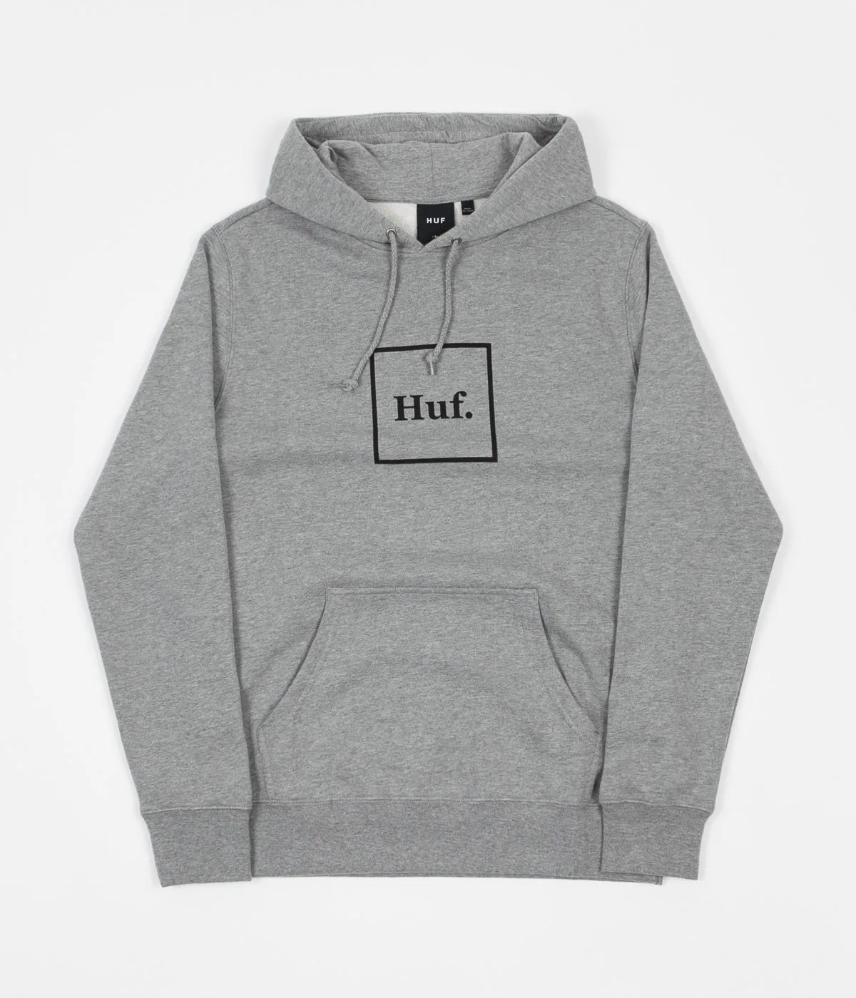 HUF Box Logo Hoodie - Heather Grey