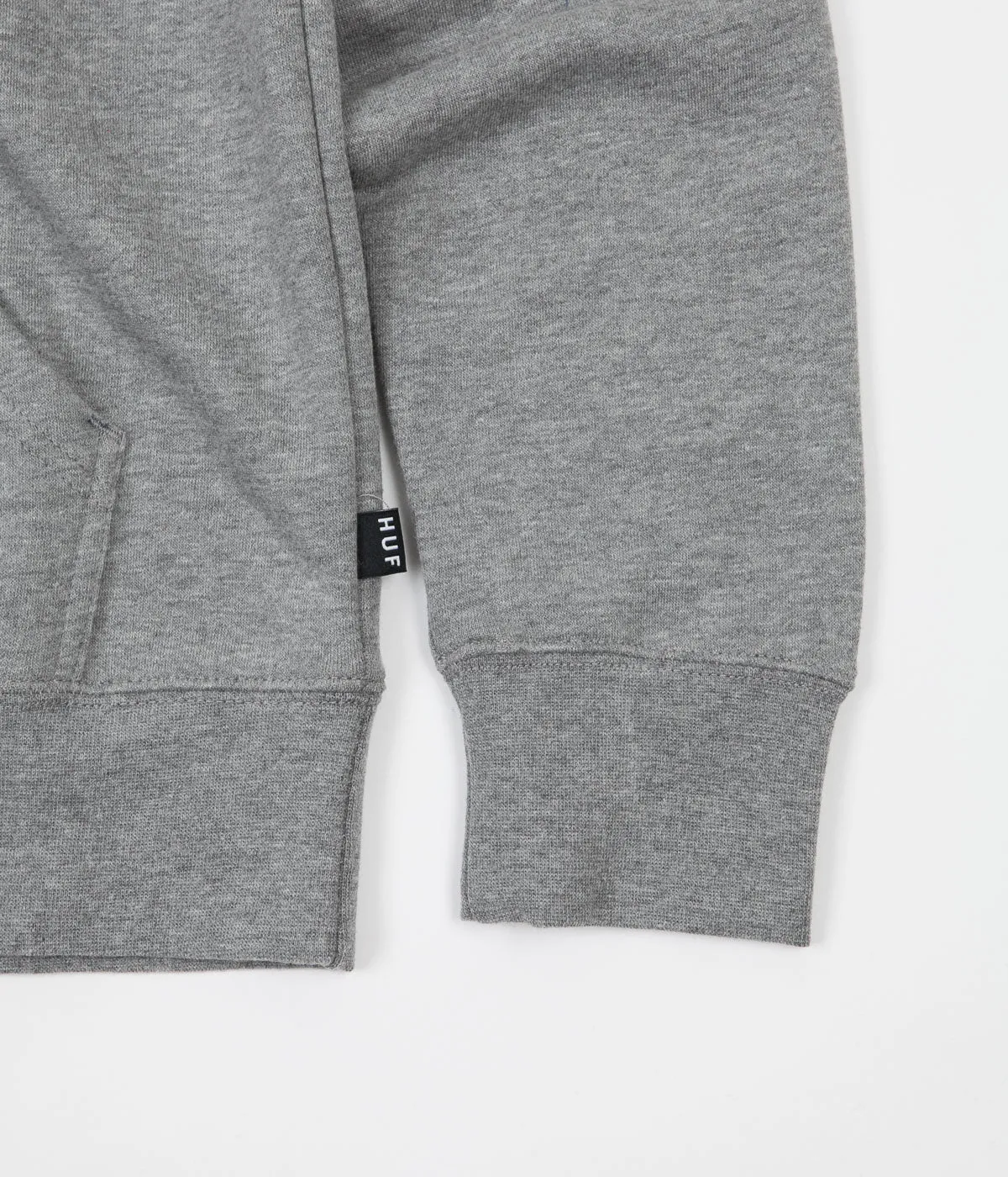 HUF Box Logo Hoodie - Heather Grey