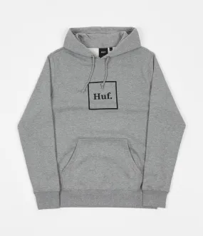 HUF Box Logo Hoodie - Heather Grey