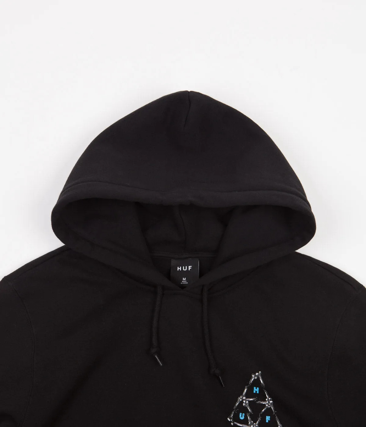 HUF Broken Bones Hoodie - Black