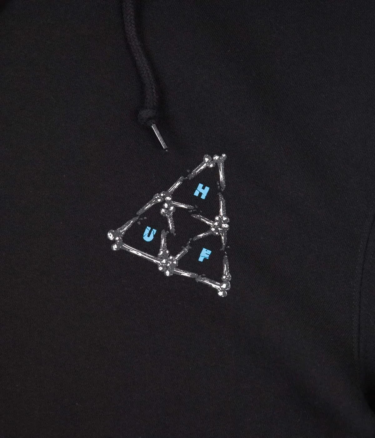 HUF Broken Bones Hoodie - Black