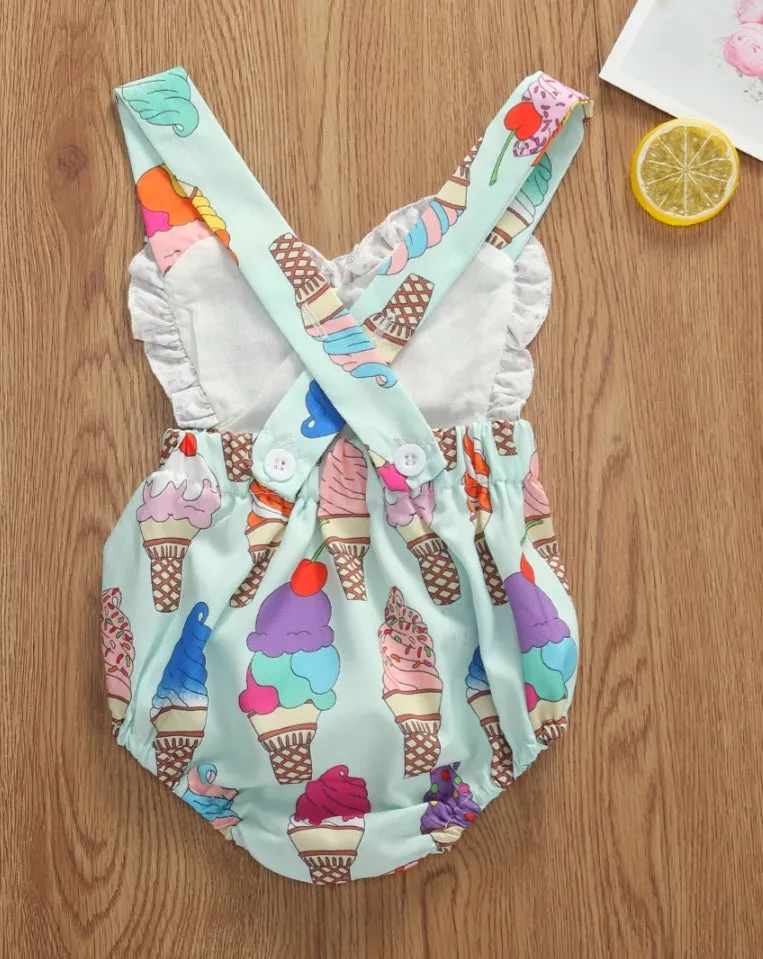 Ice-Cream Romper (Also Available in Dress for Older Girls #1000196