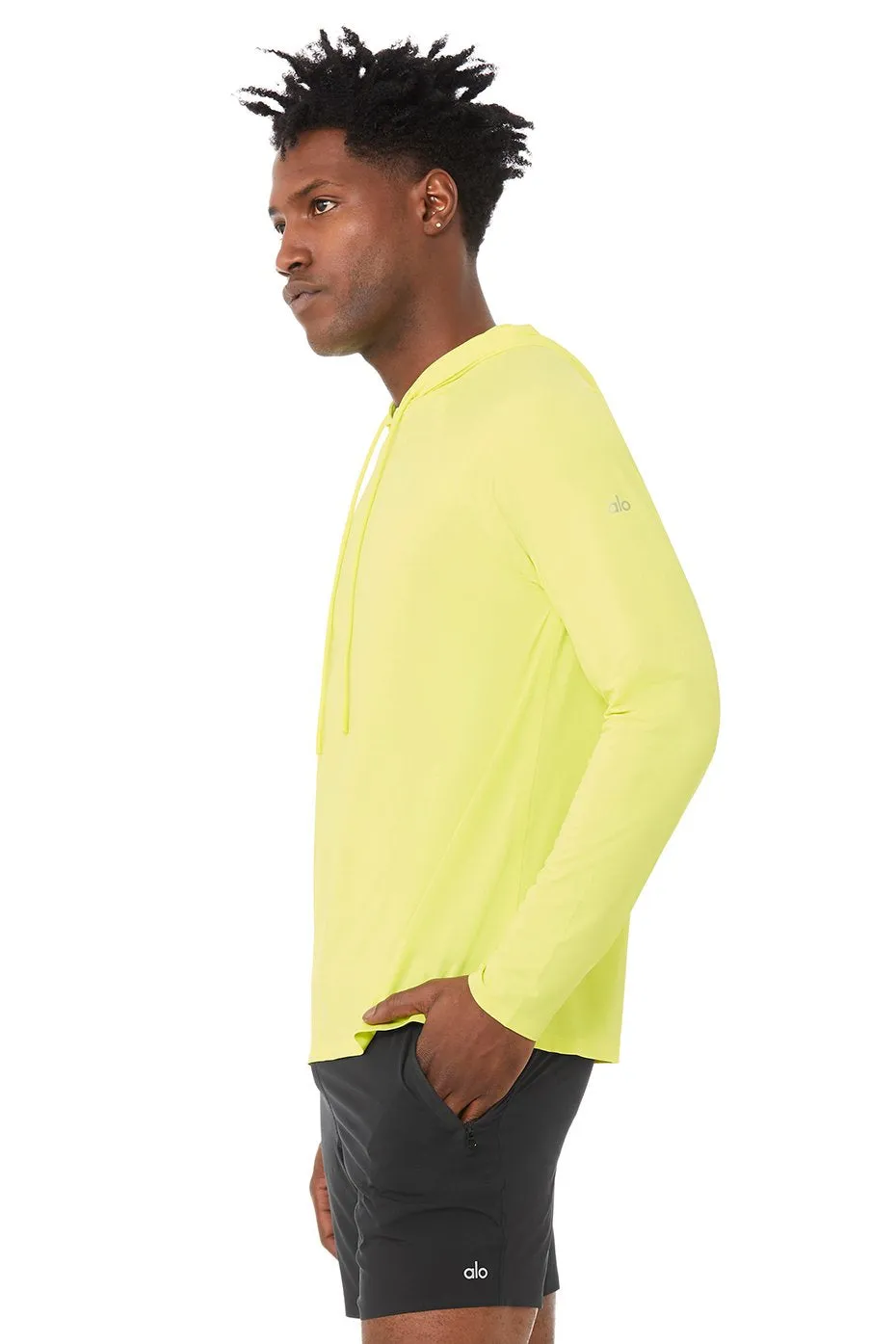 Idol Hooded Runner - Neon Shock Yellow