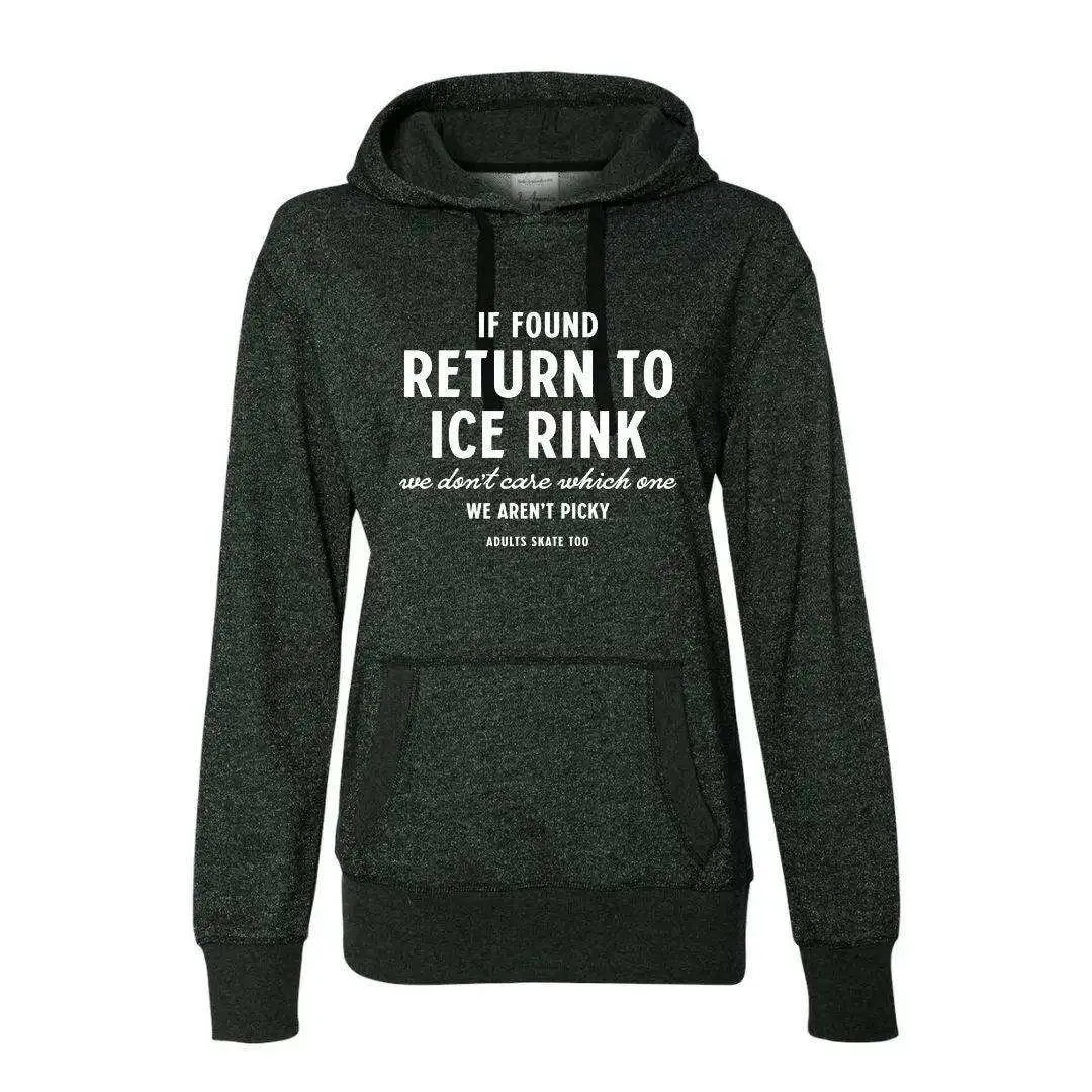 If Found Women's French Terry Glitter Hoodie