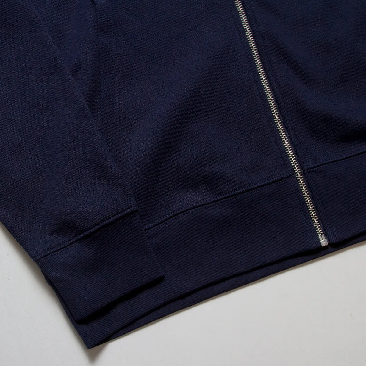 Illegal Rave Crest - Zipped Hood - Navy