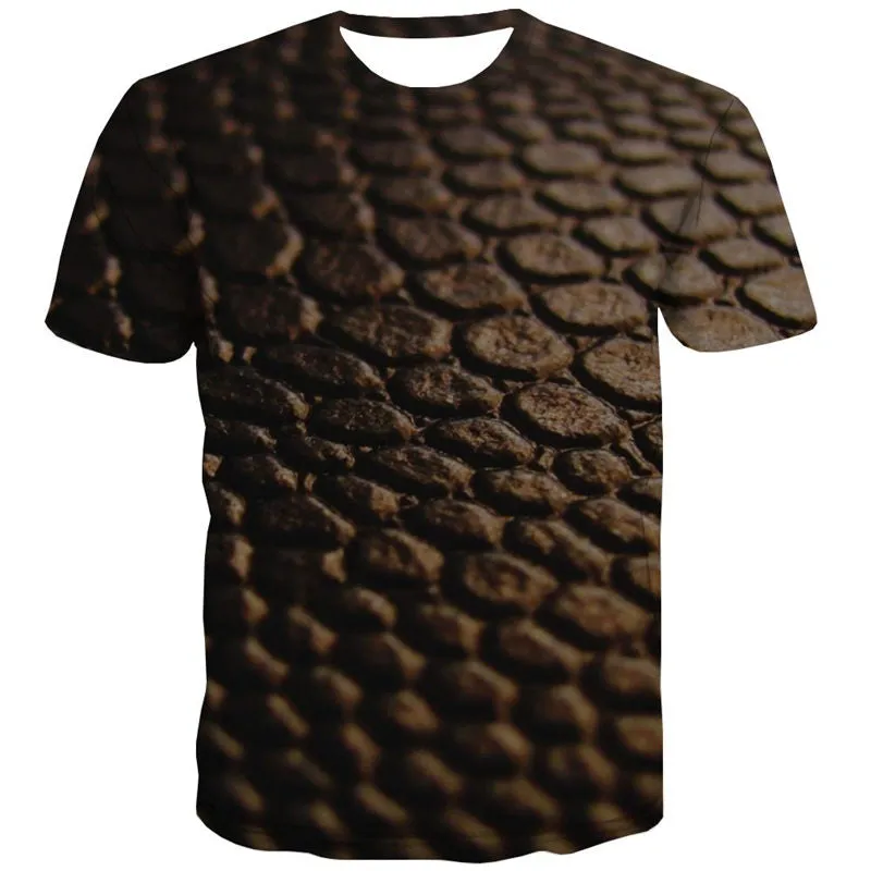 Irregular metallic texture shirts special texture Cool man Cool art costume different