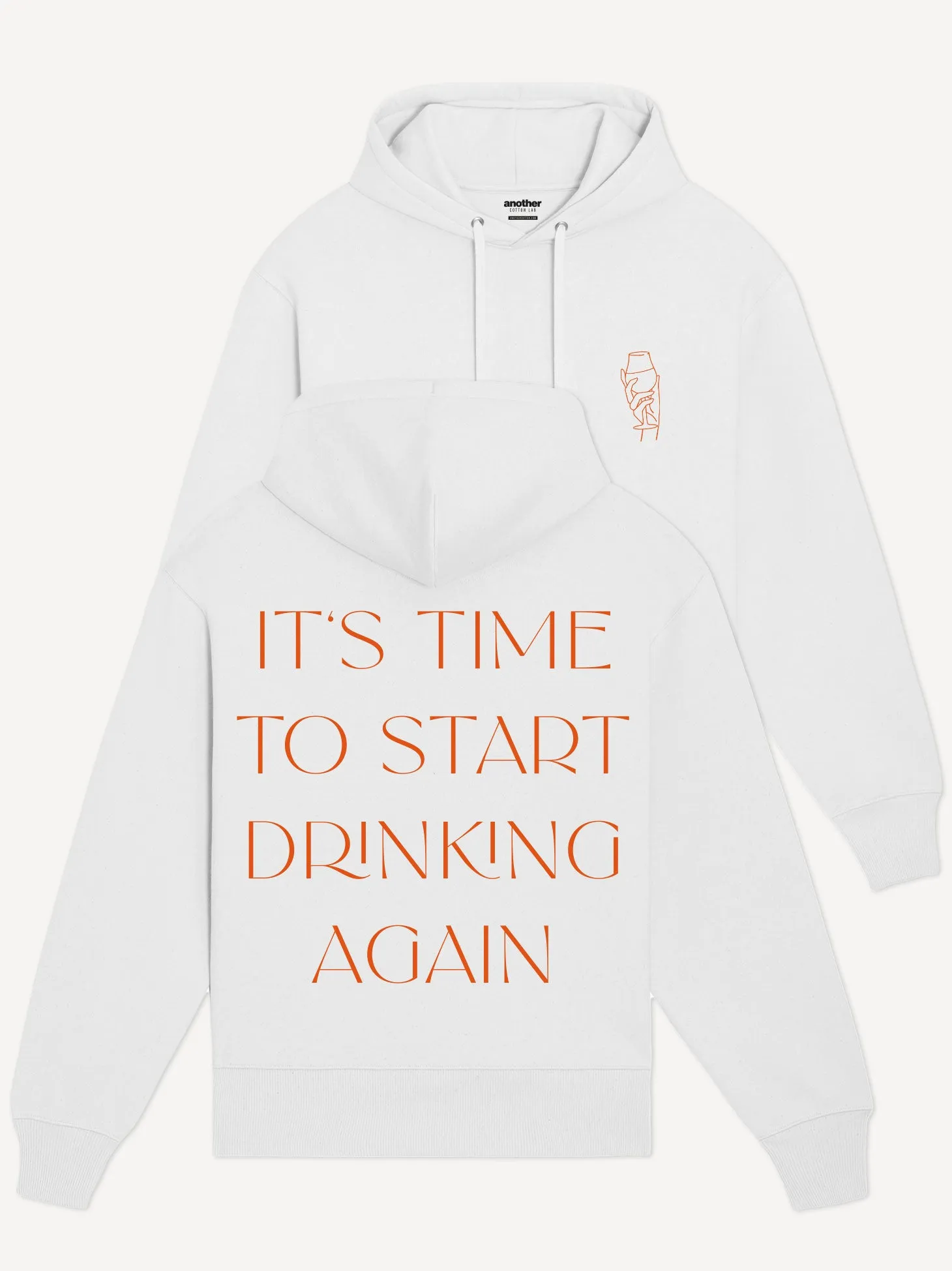 It's Time Organic Hoodie