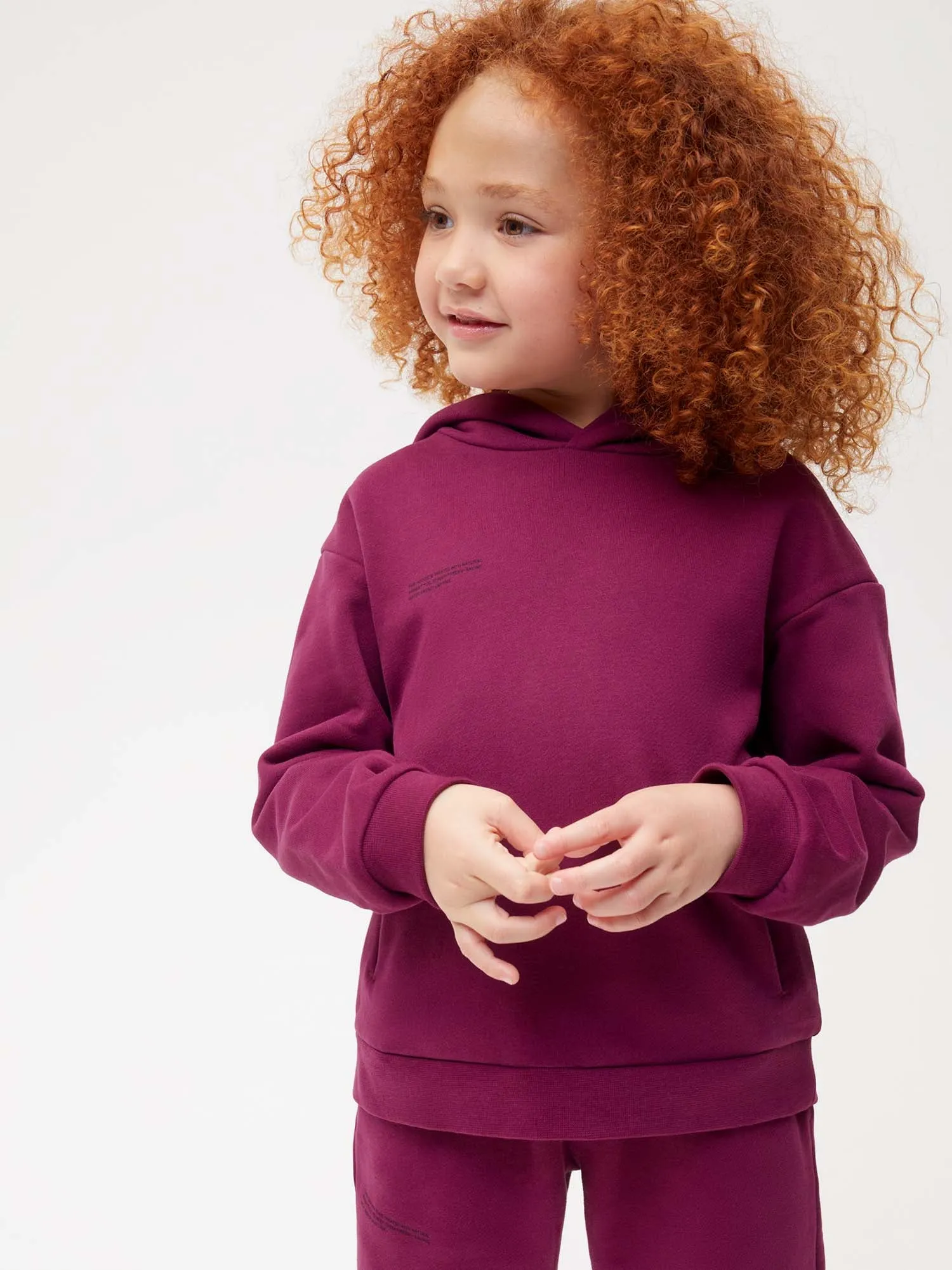 Kids' 365 Hoodie - Neutral Tones—plum purple