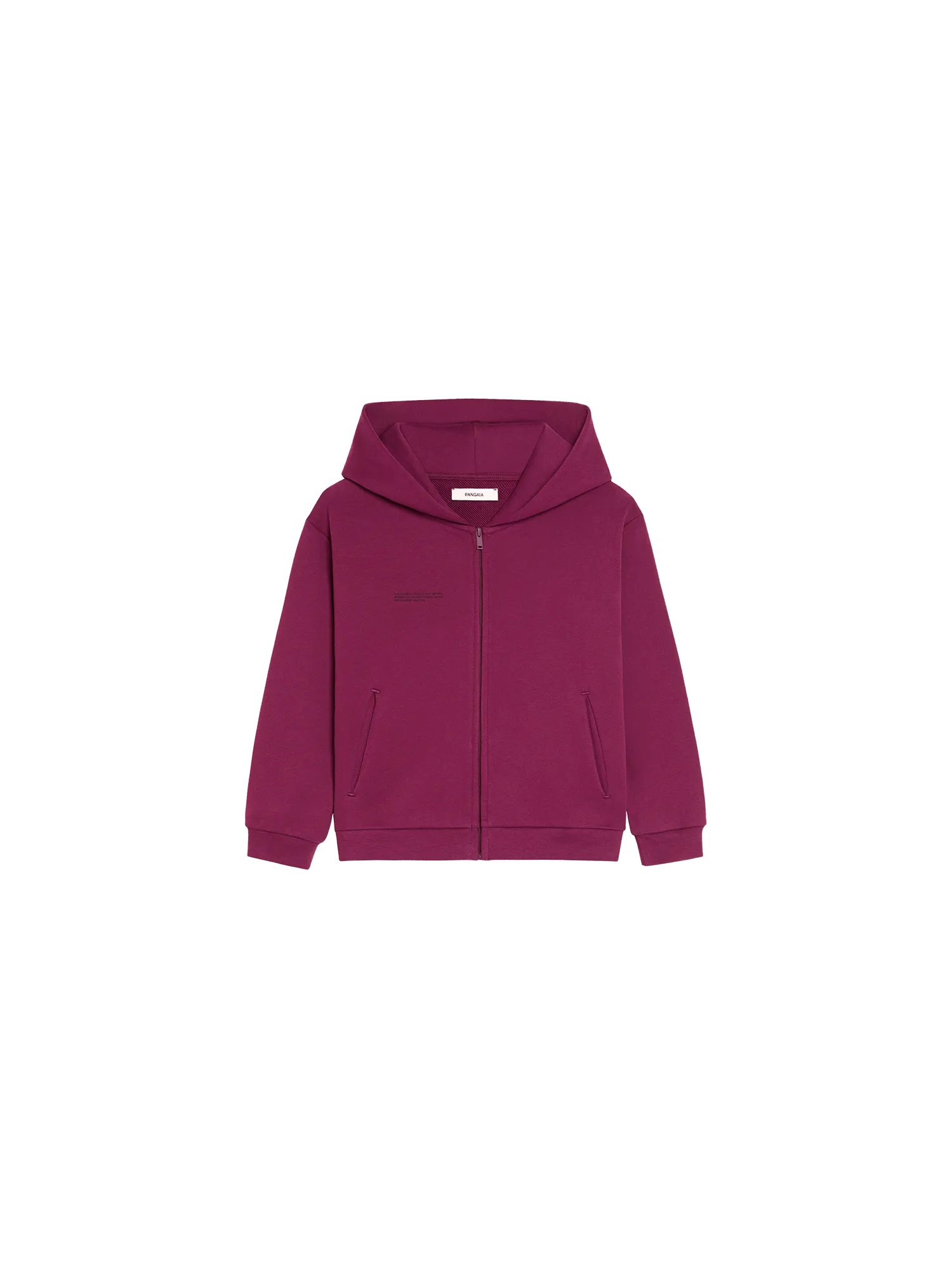 Kids' 365 Midweight Zipped Hoodie—plum purple