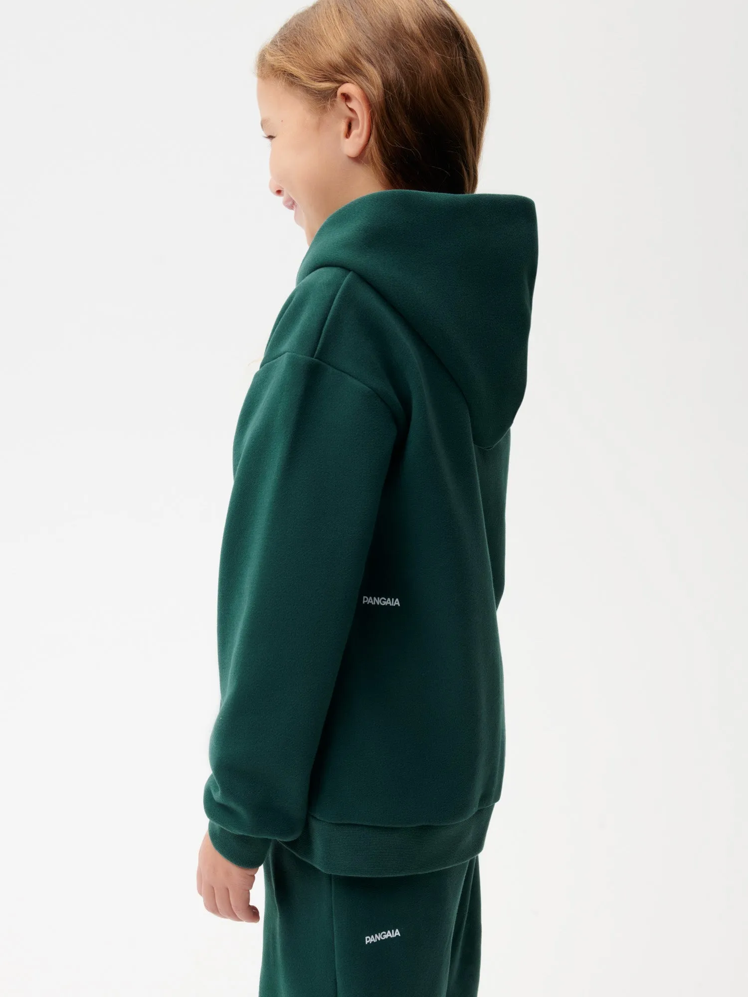 Kids' 365 Zipped Hoodie—foliage green