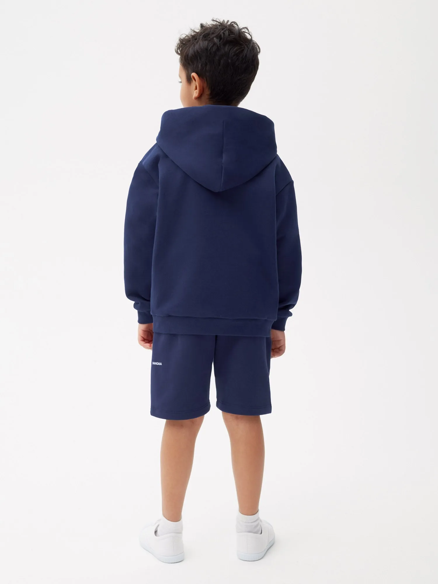 Kids' 365 Zipped Hoodie—navy blue