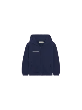 Kids' 365 Zipped Hoodie—navy blue