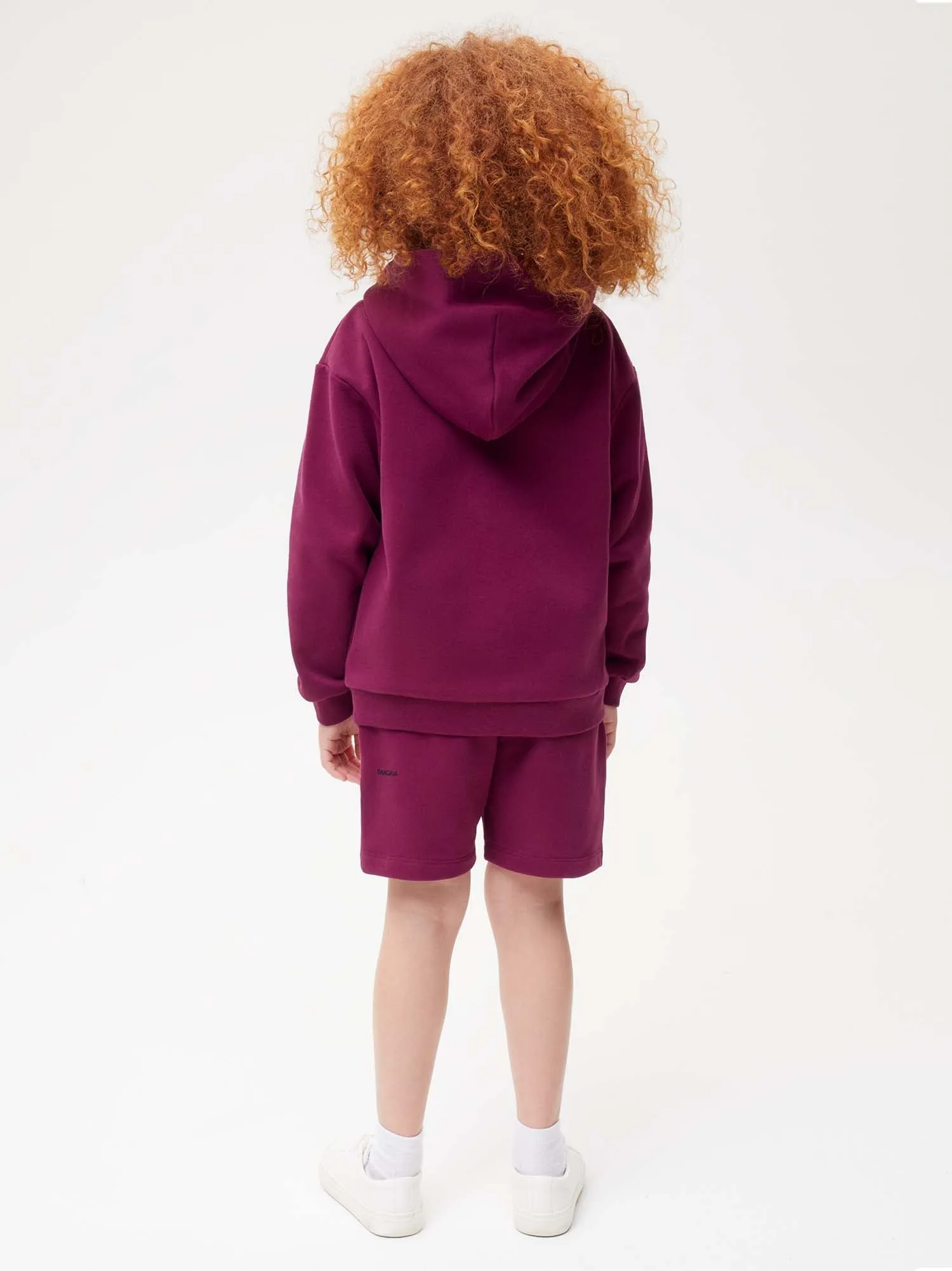 Kids' 365 Zipped Hoodie—plum purple