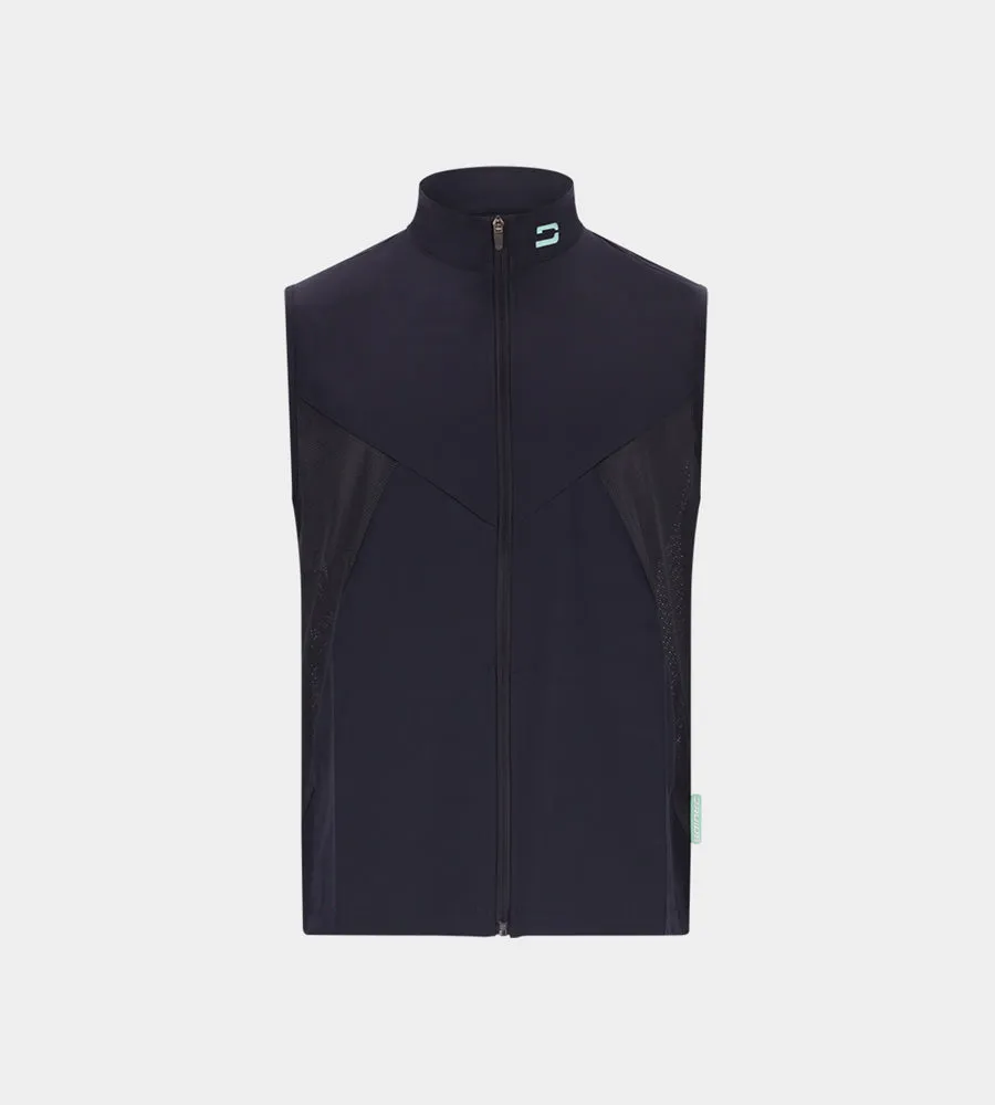 KIDS AIR MESH GILET - NAVY