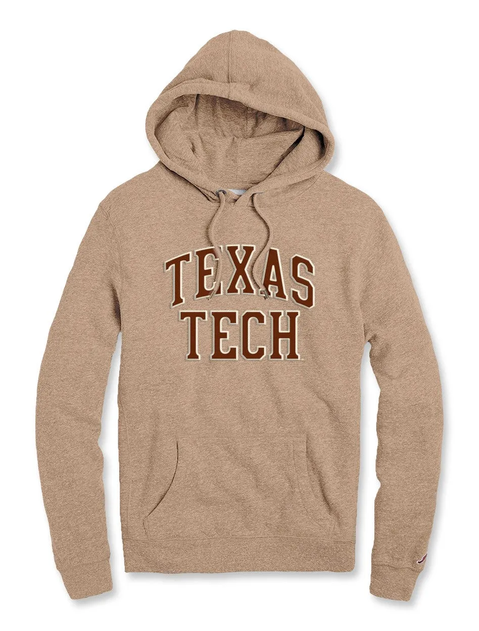 League Texas Tech Stacked Tackle Twill "Heritage" Hood