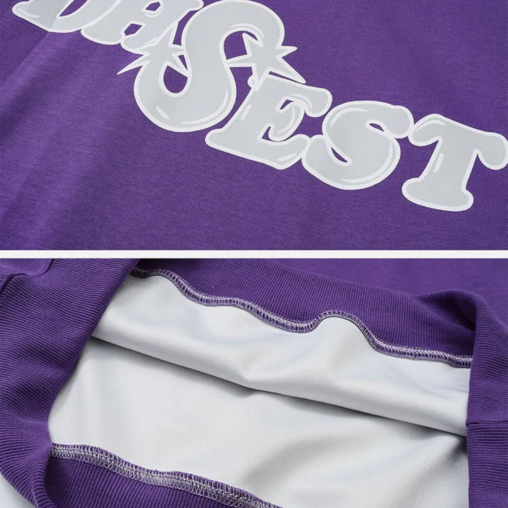 “Letter Plastisol Printing” Hoodie