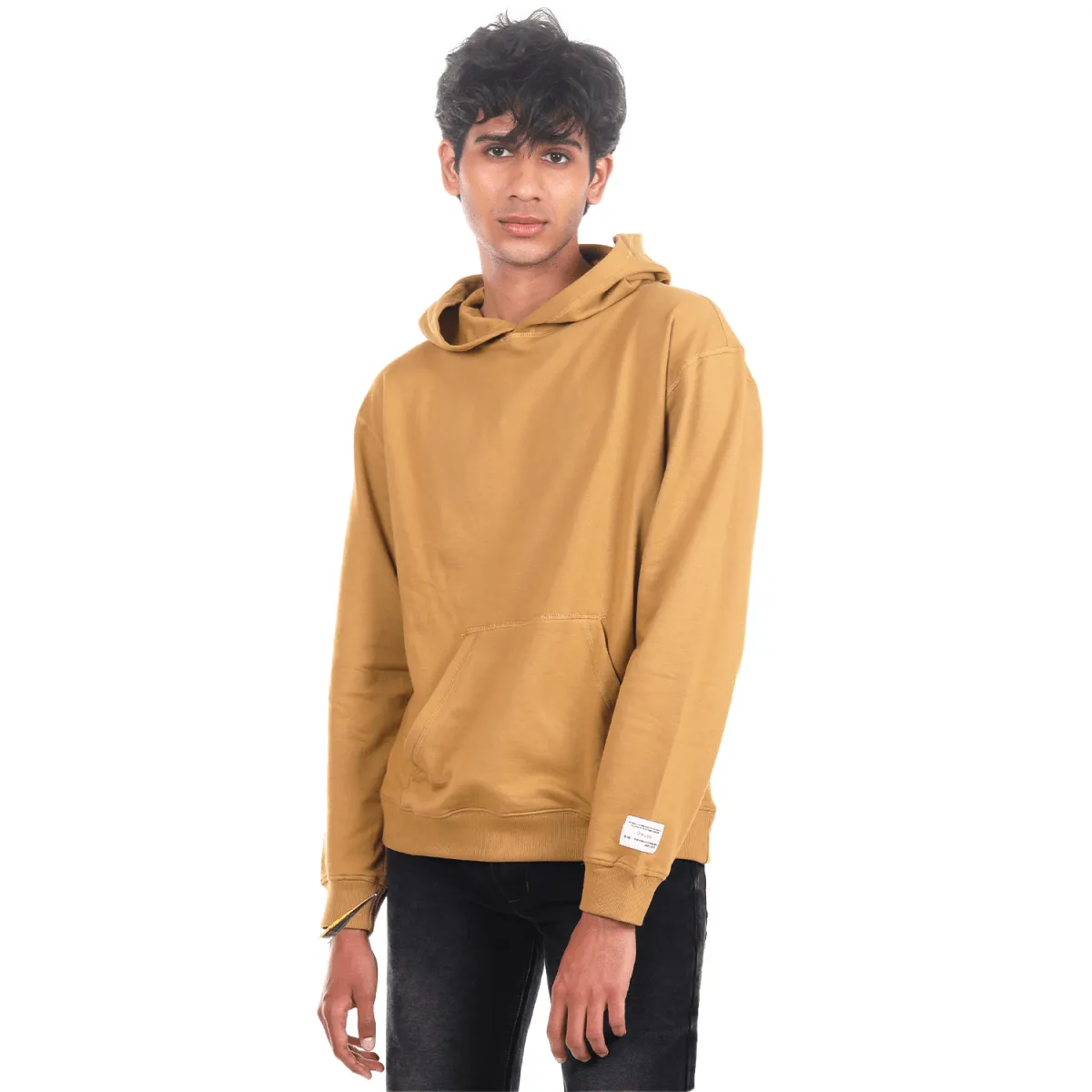 Lightweight Organic Cotton Hoodie - HONEYCOMB