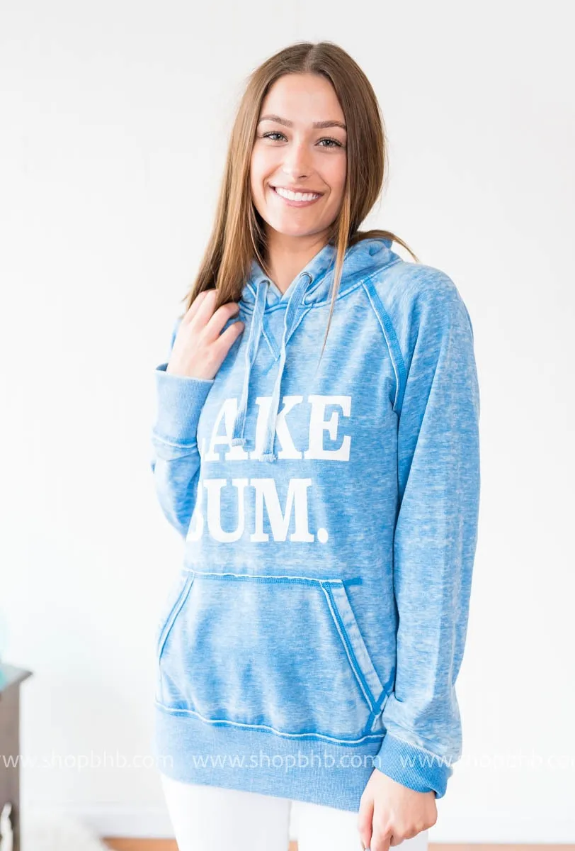 (LIMITED EDITION ) Lake Bum Hoodie 8915 - Blue**